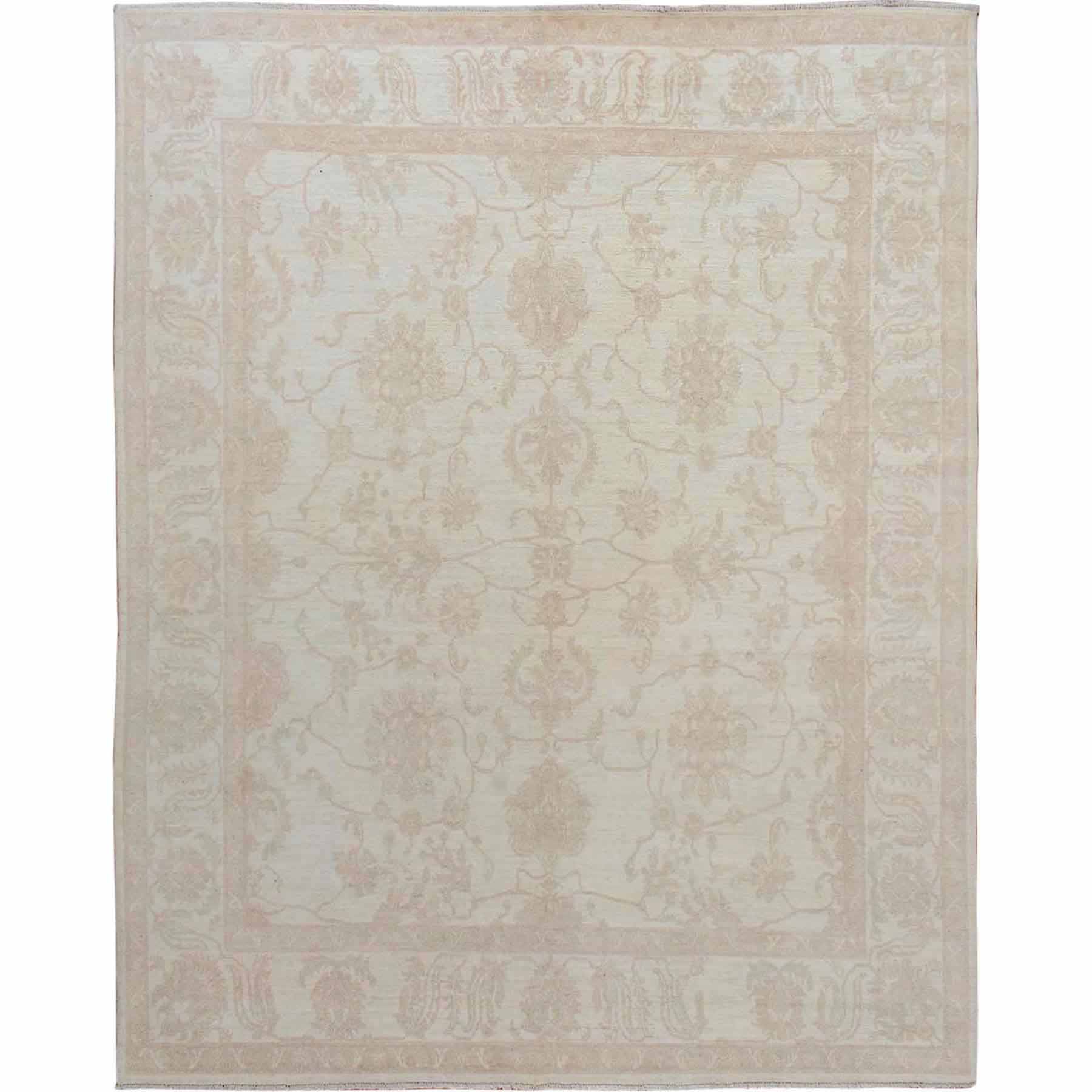 Oushak-And-Peshawar-Hand-Knotted-Rug-287690