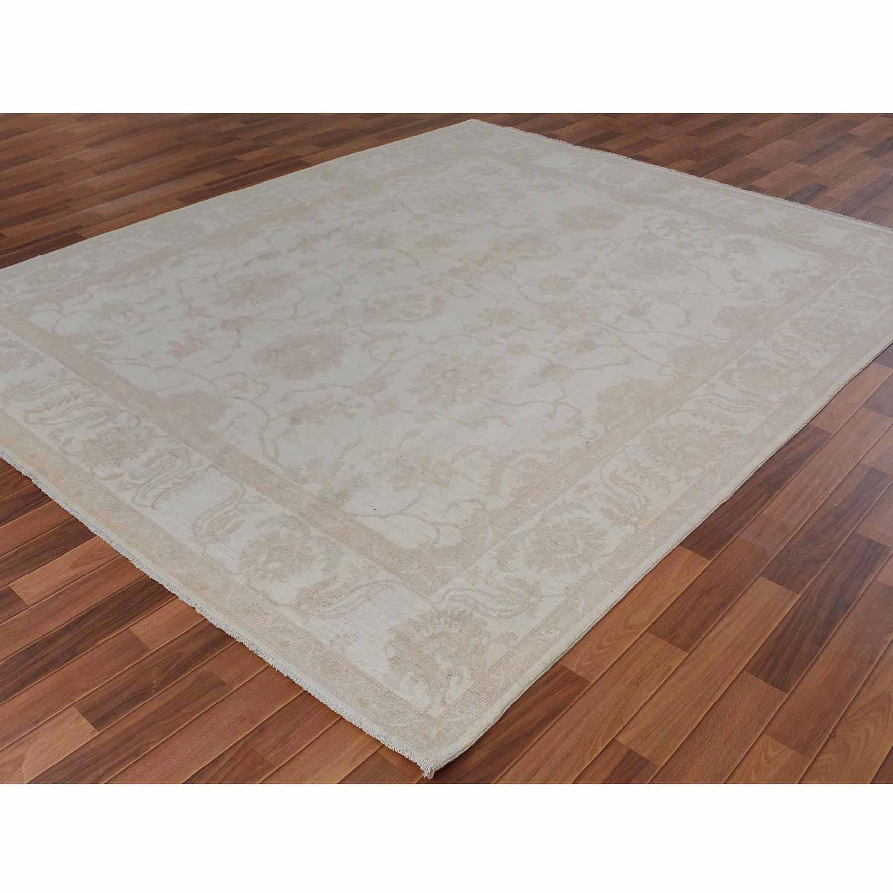 Oushak-And-Peshawar-Hand-Knotted-Rug-287690