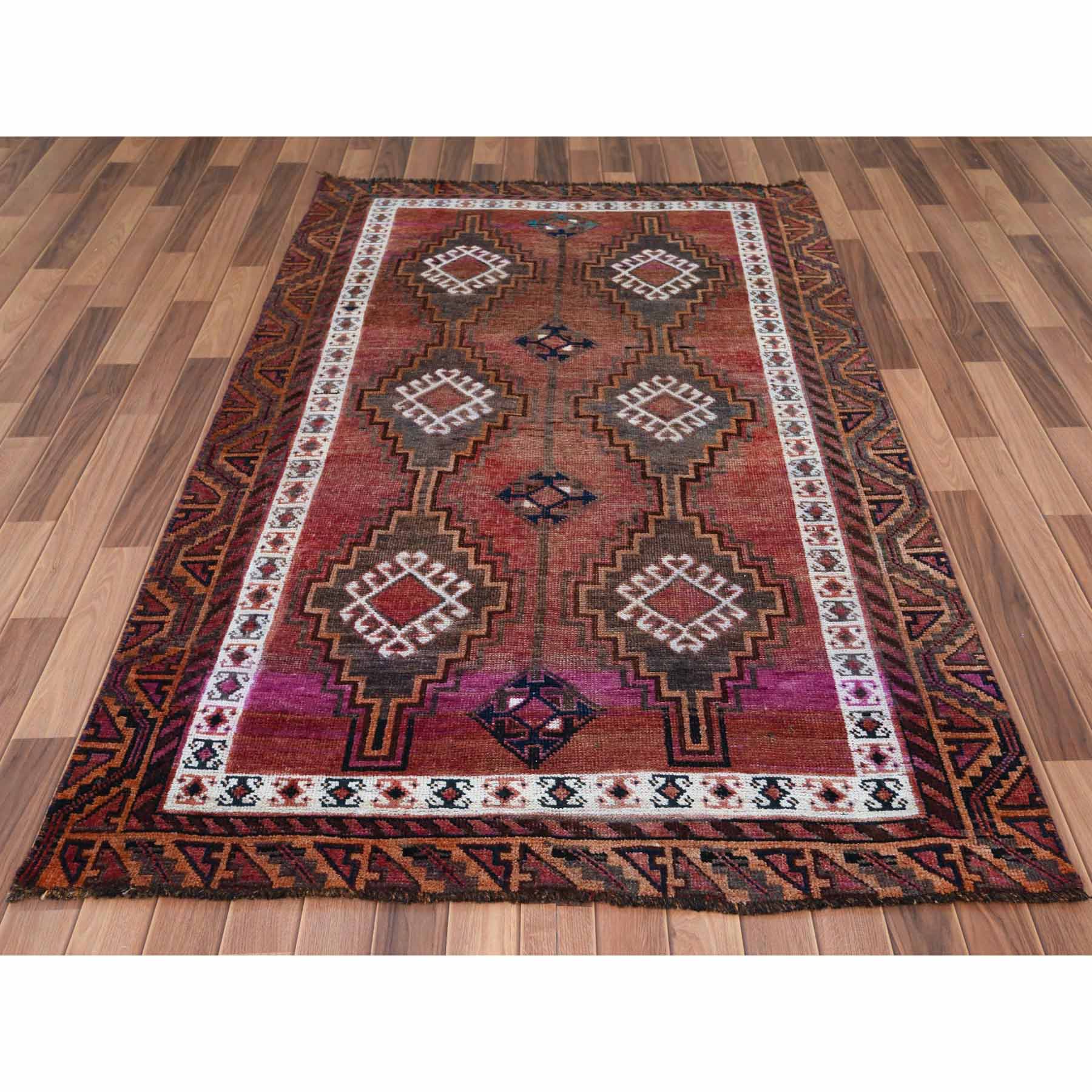 Overdyed-Vintage-Hand-Knotted-Rug-288780