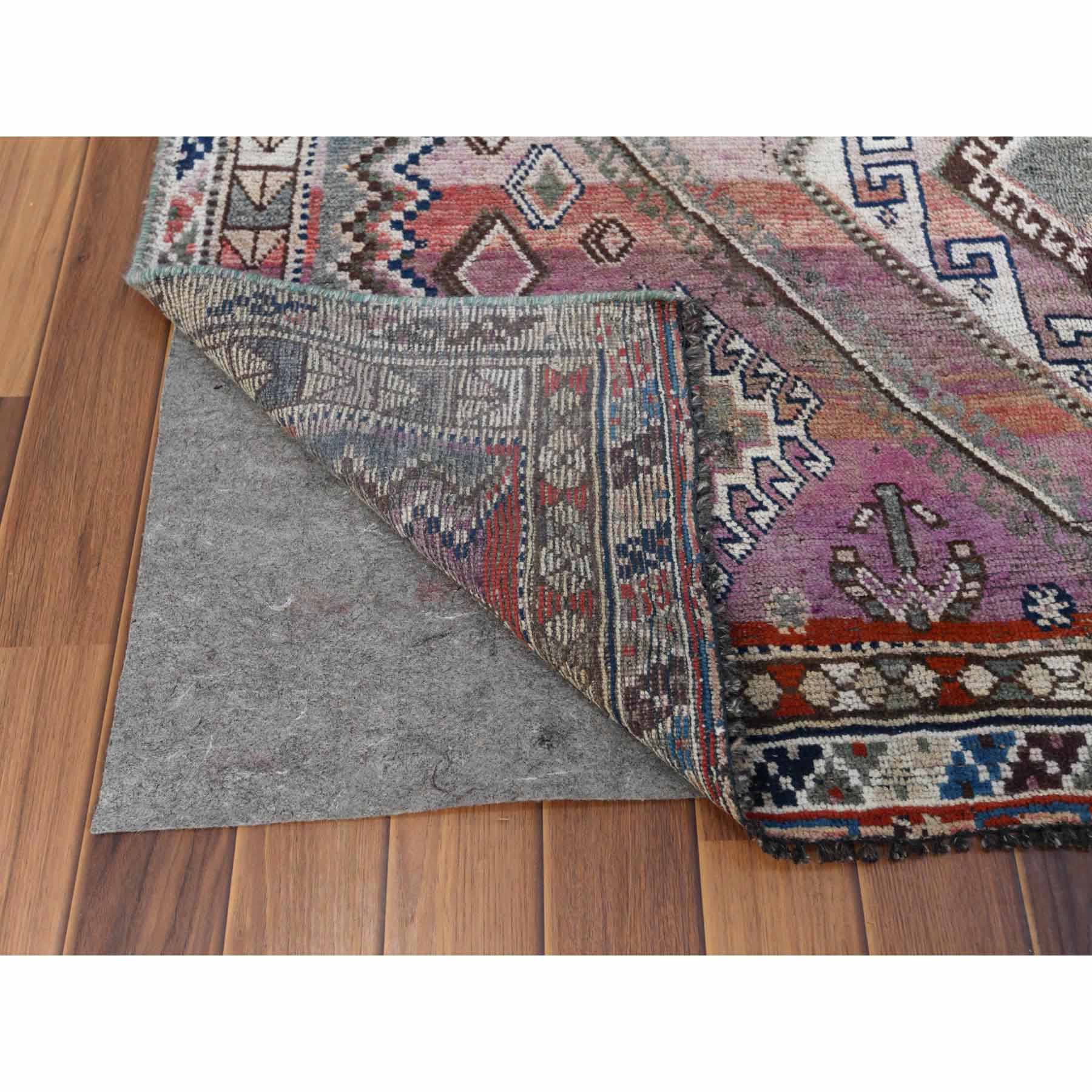 Overdyed-Vintage-Hand-Knotted-Rug-289185