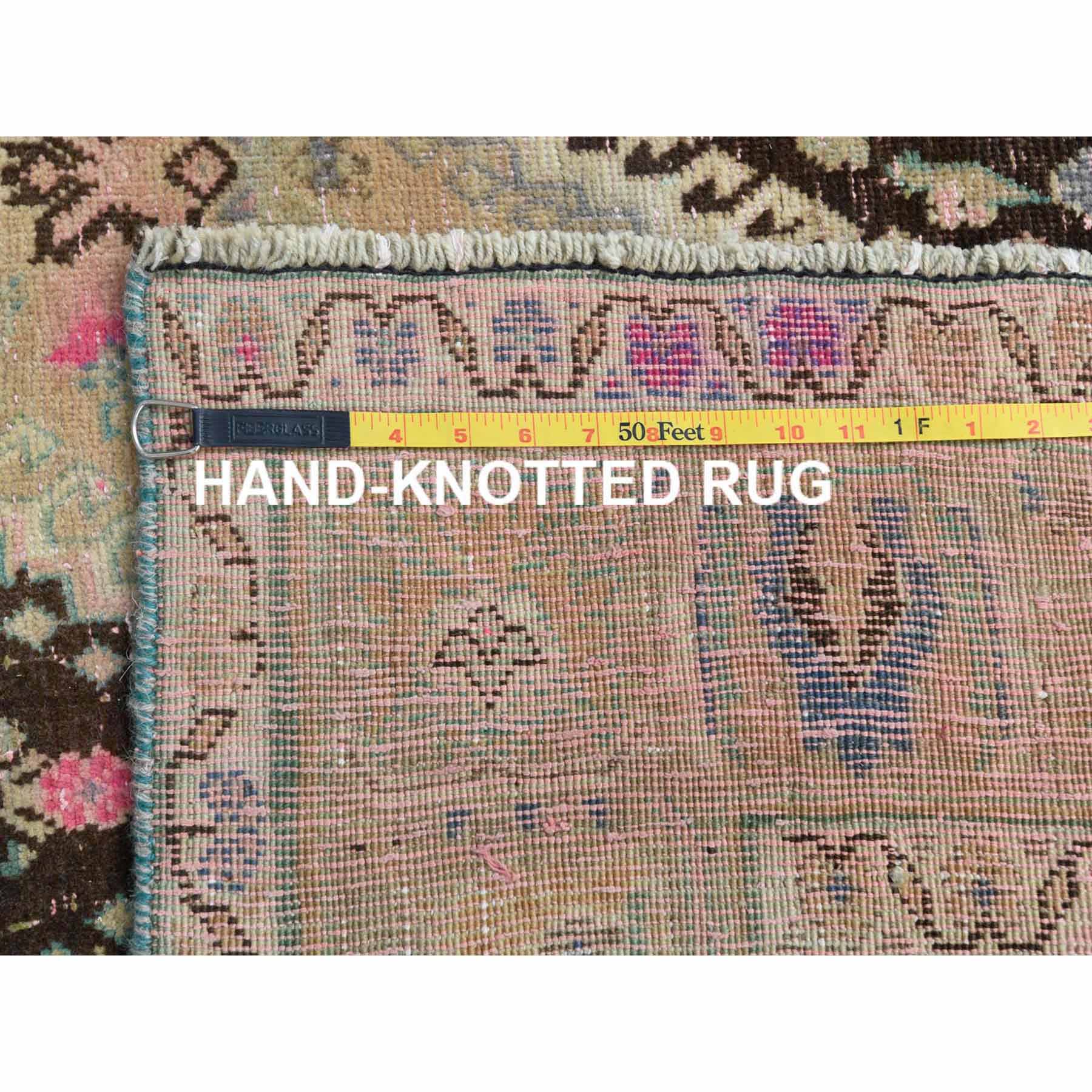 Overdyed-Vintage-Hand-Knotted-Rug-289265