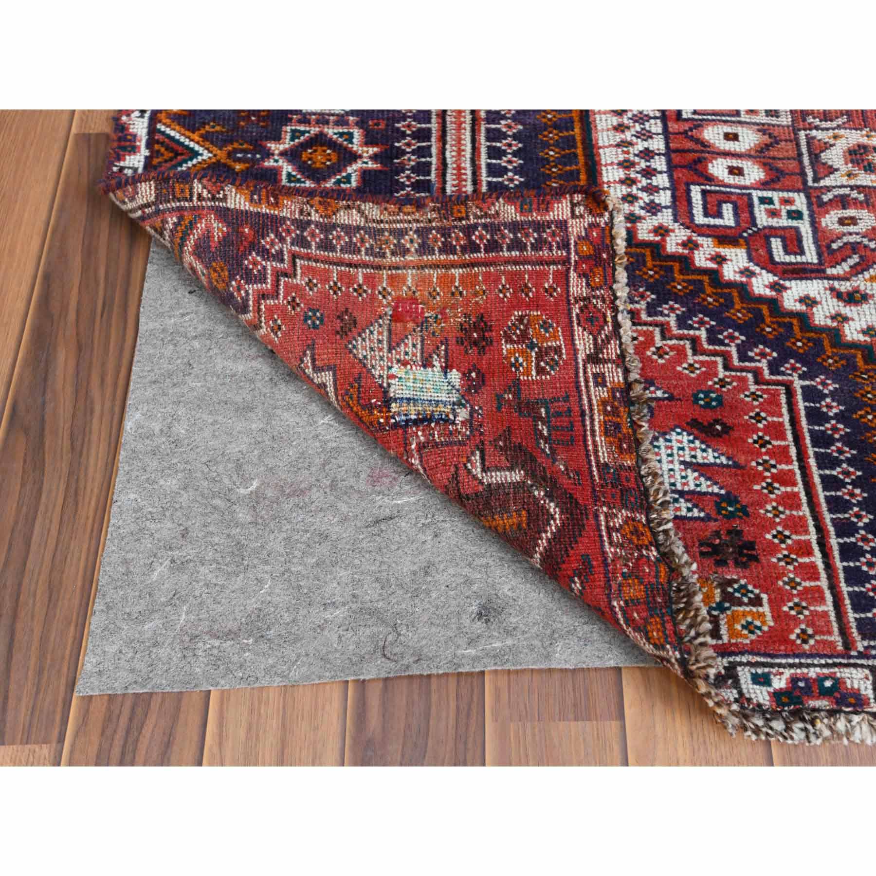 Overdyed-Vintage-Hand-Knotted-Rug-289330
