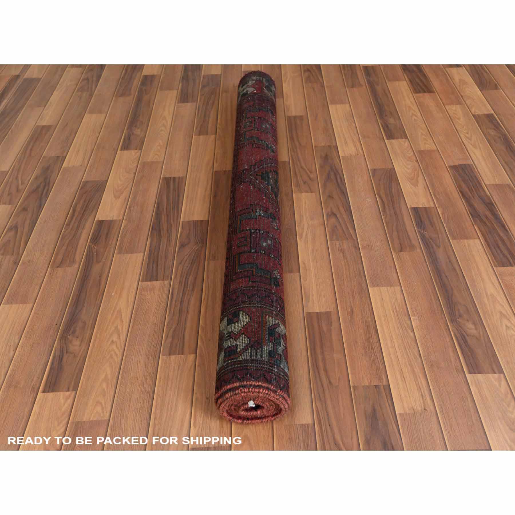 Overdyed-Vintage-Hand-Knotted-Rug-289900
