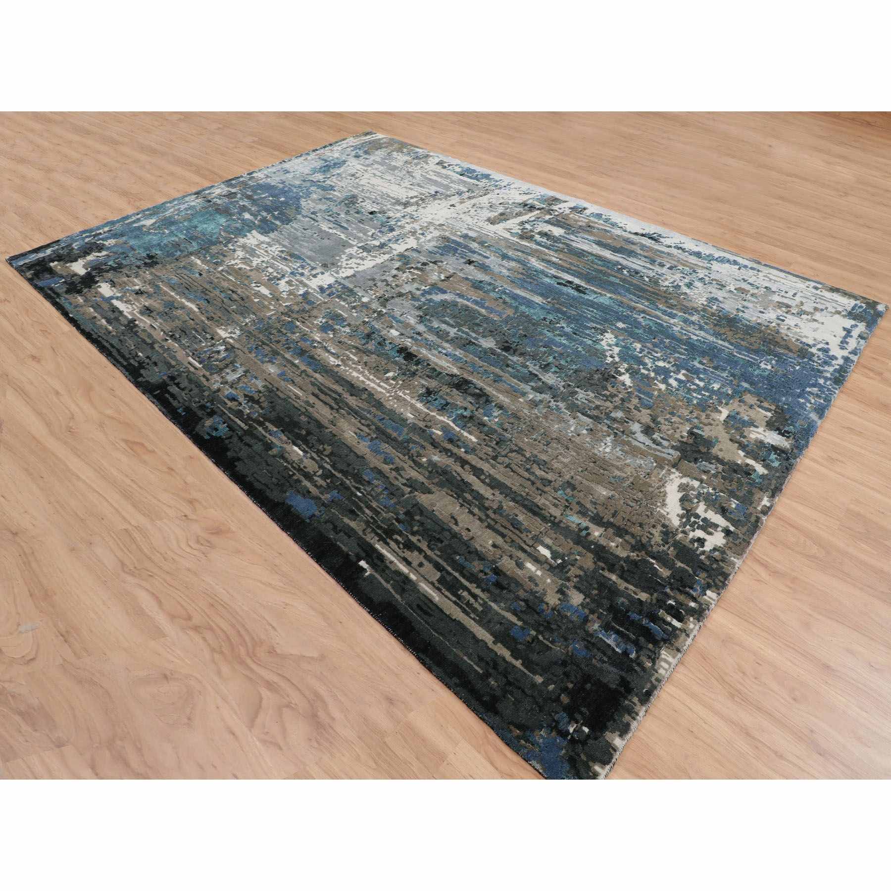 Modern-and-Contemporary-Hand-Knotted-Rug-290070