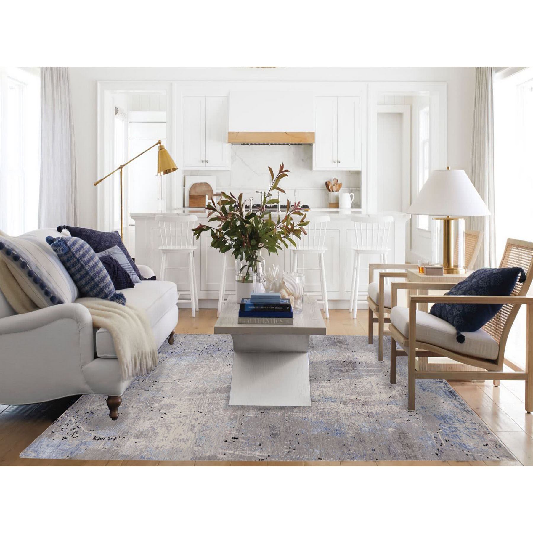 Modern-and-Contemporary-Hand-Knotted-Rug-290130