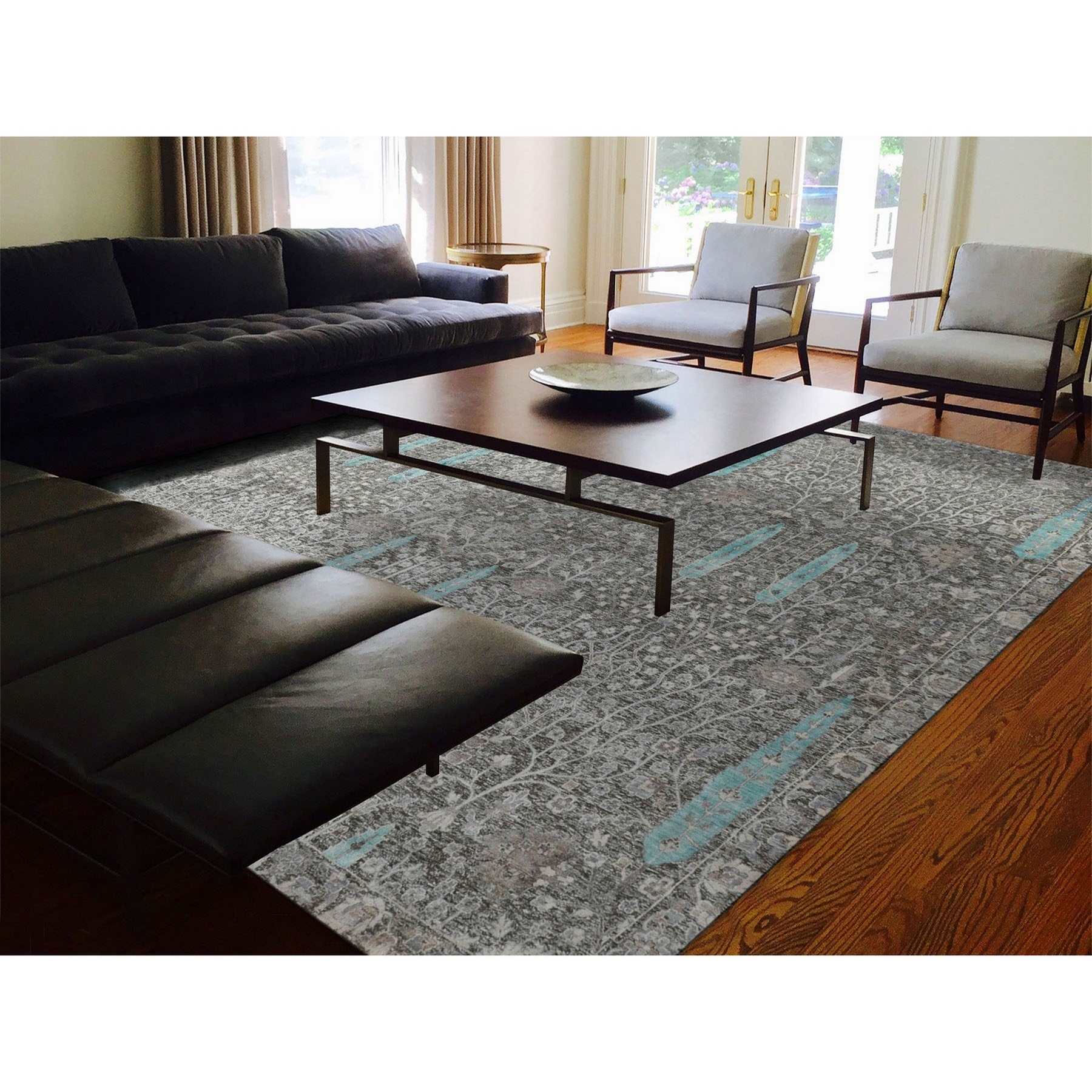 Transitional-Hand-Knotted-Rug-290800