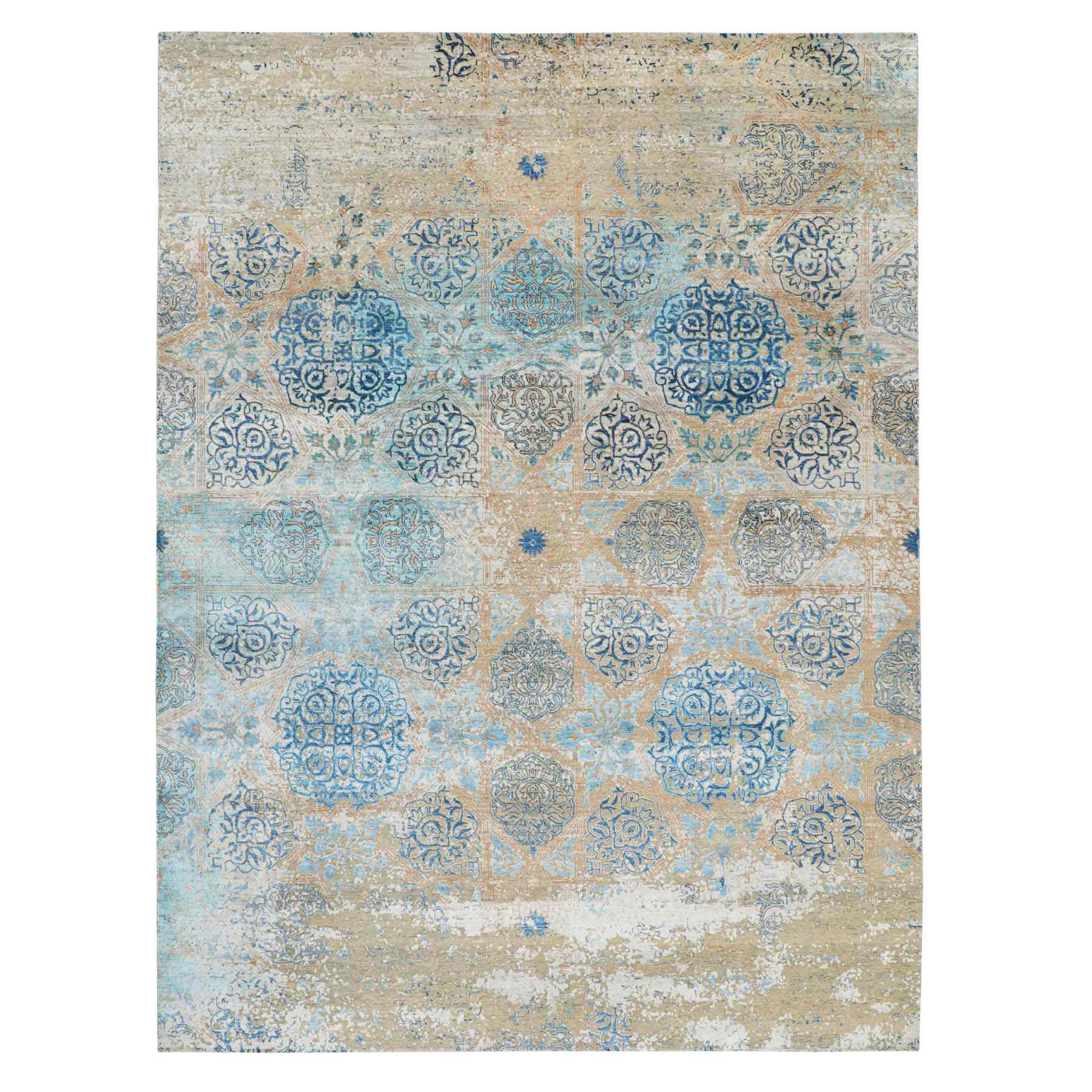 Transitional-Hand-Knotted-Rug-291010