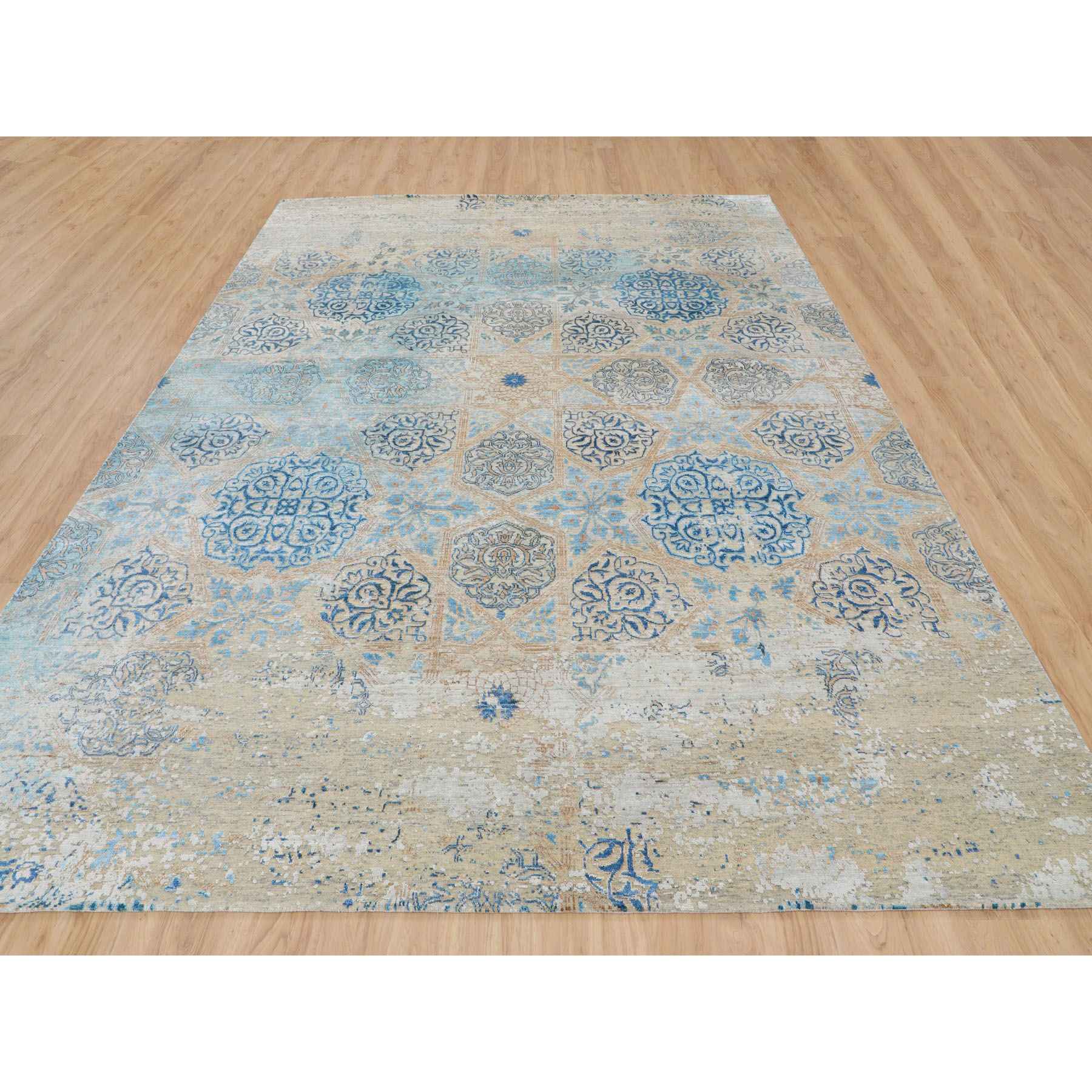 Transitional-Hand-Knotted-Rug-291010