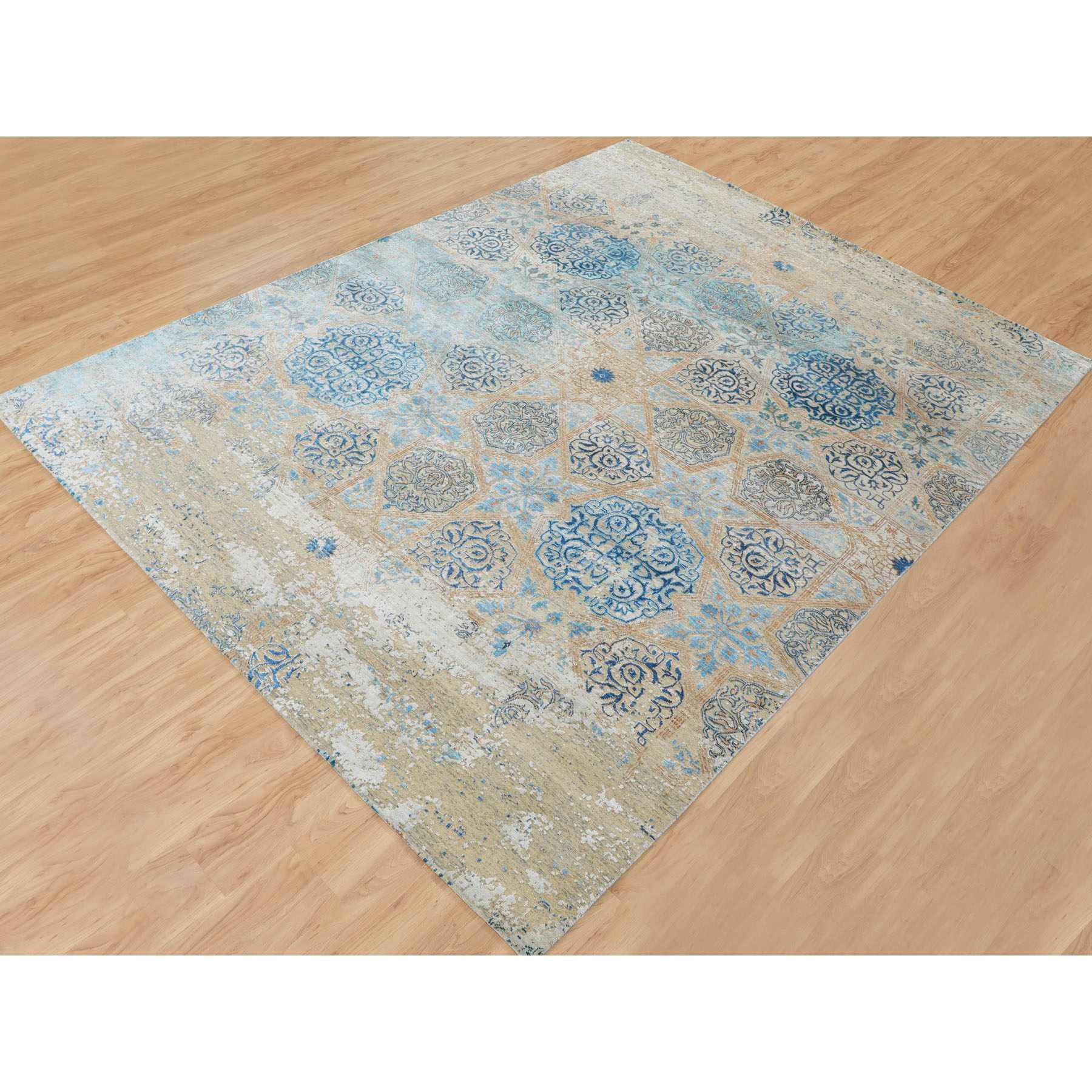 Transitional-Hand-Knotted-Rug-291010