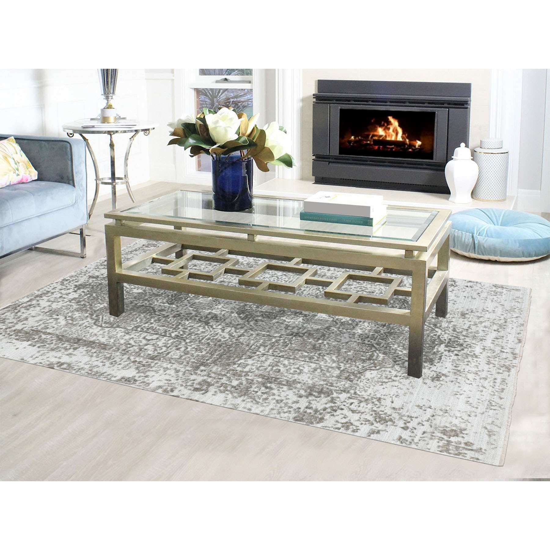 Transitional-Hand-Knotted-Rug-291695