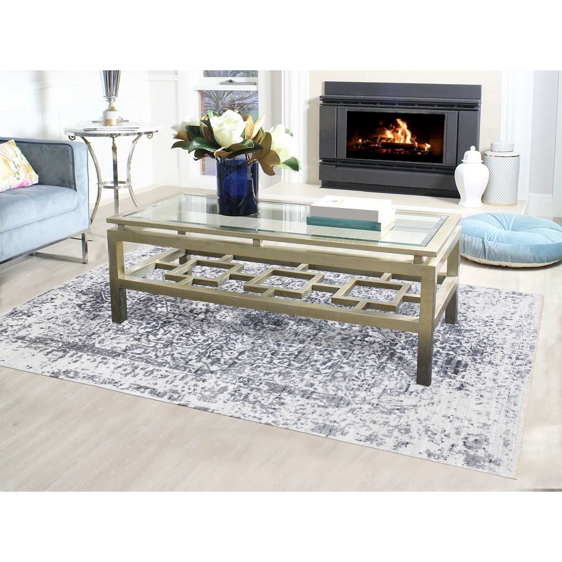 Transitional-Hand-Knotted-Rug-292115
