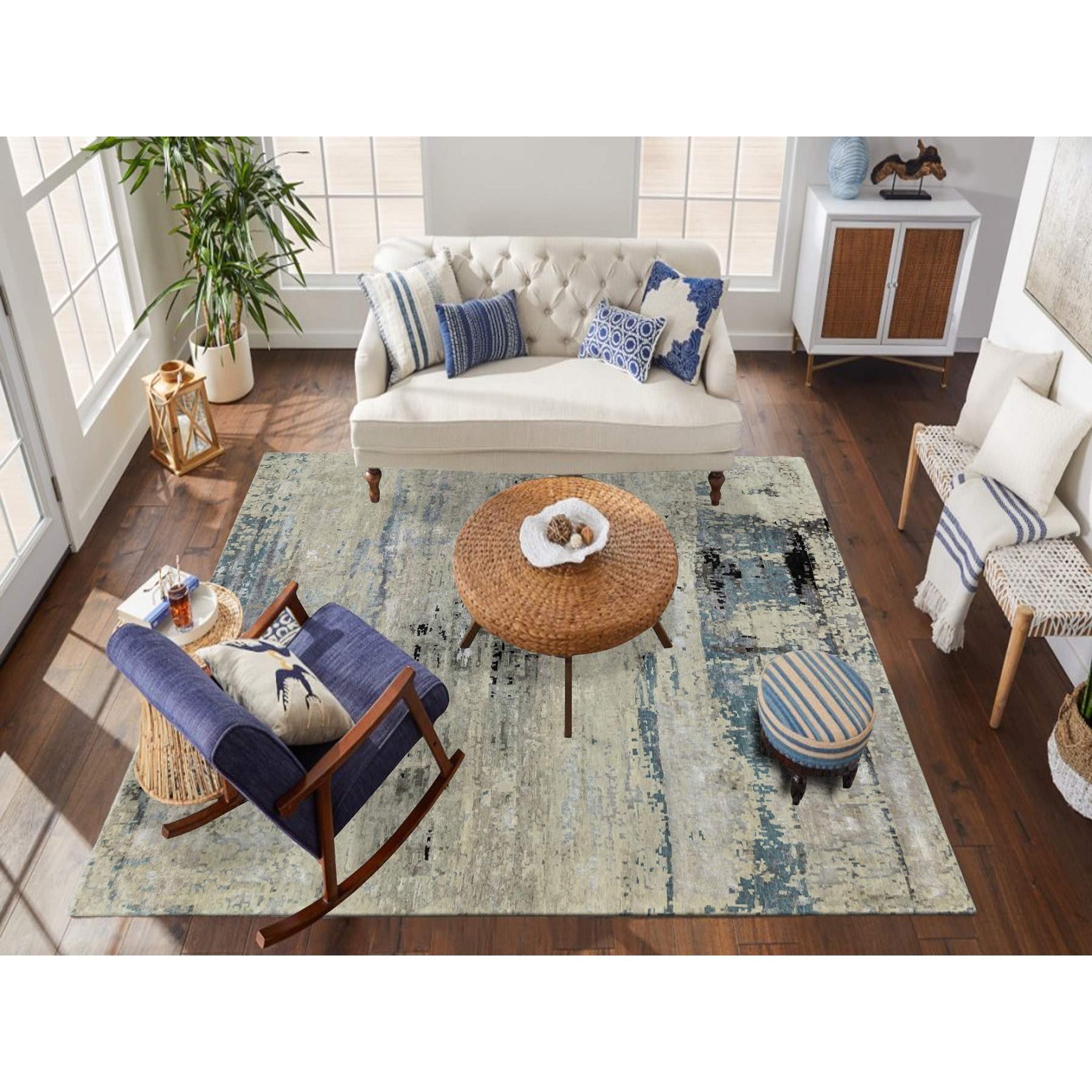 Modern-and-Contemporary-Hand-Knotted-Rug-292505