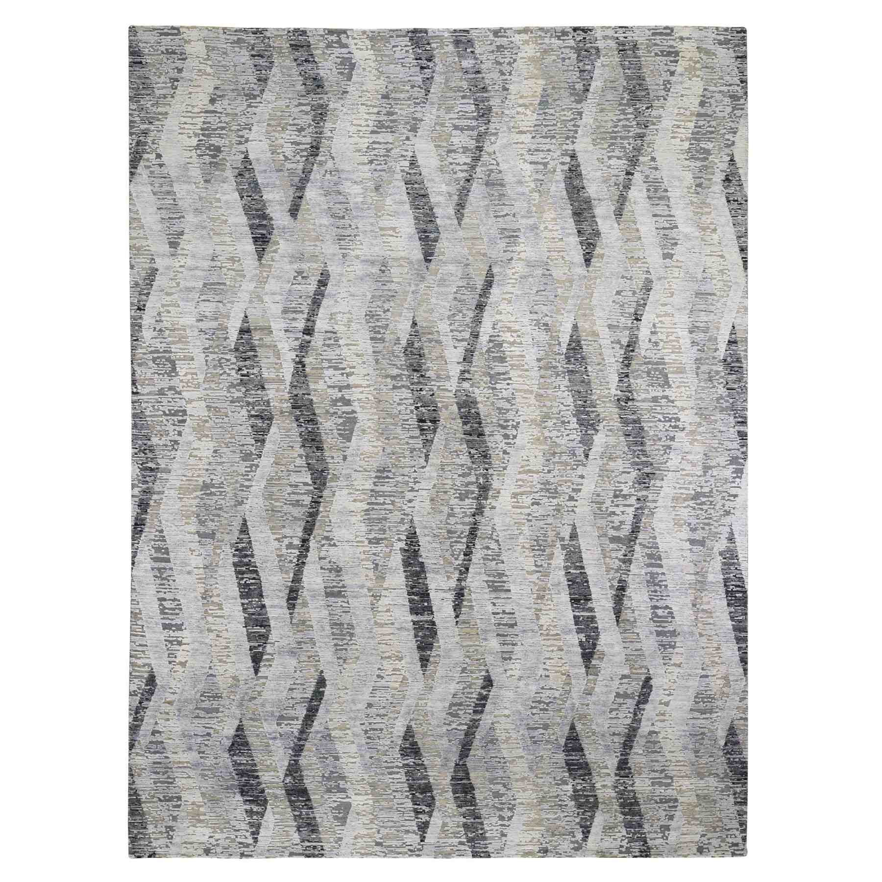 Modern-and-Contemporary-Hand-Knotted-Rug-295720