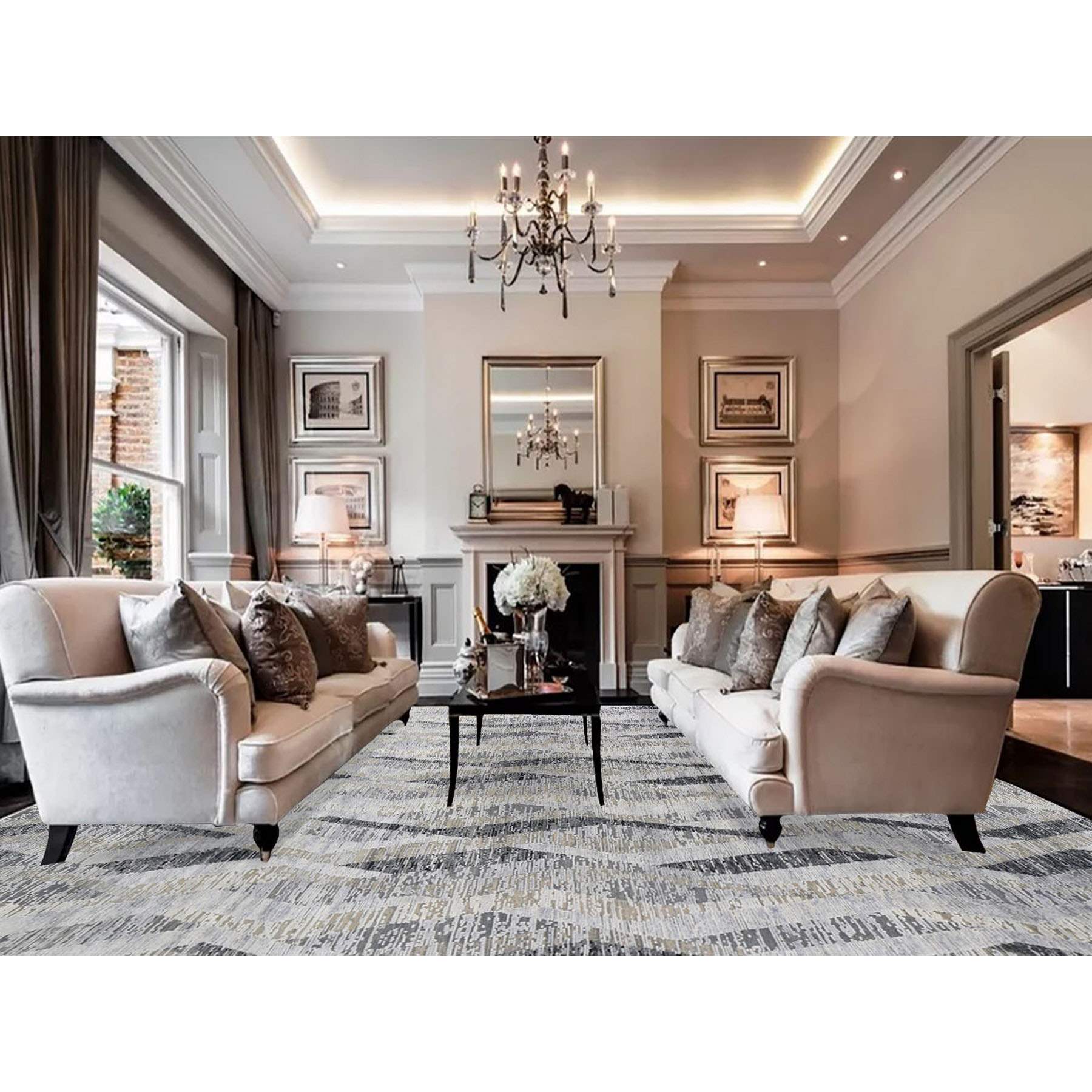 Modern-and-Contemporary-Hand-Knotted-Rug-295720