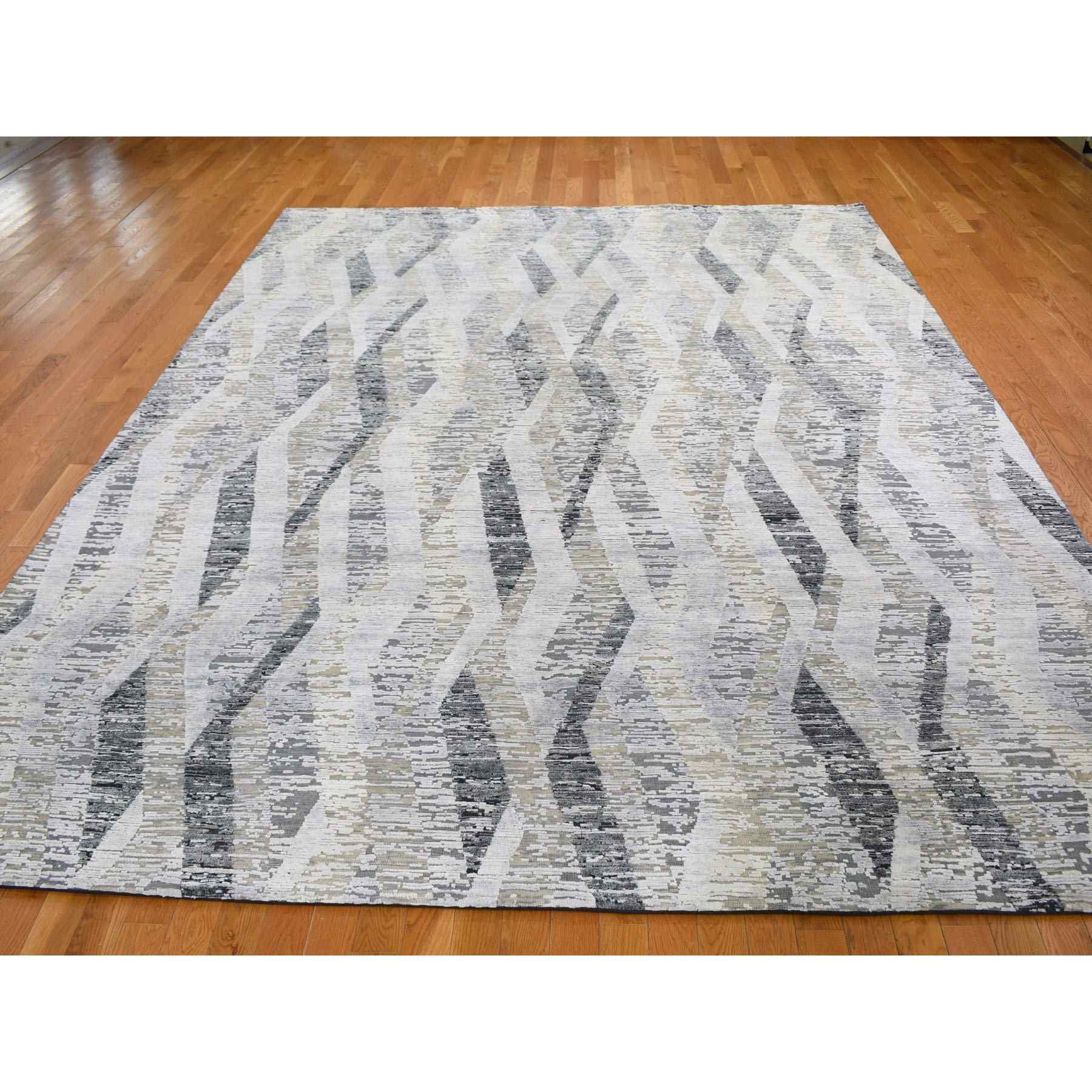 Modern-and-Contemporary-Hand-Knotted-Rug-295720