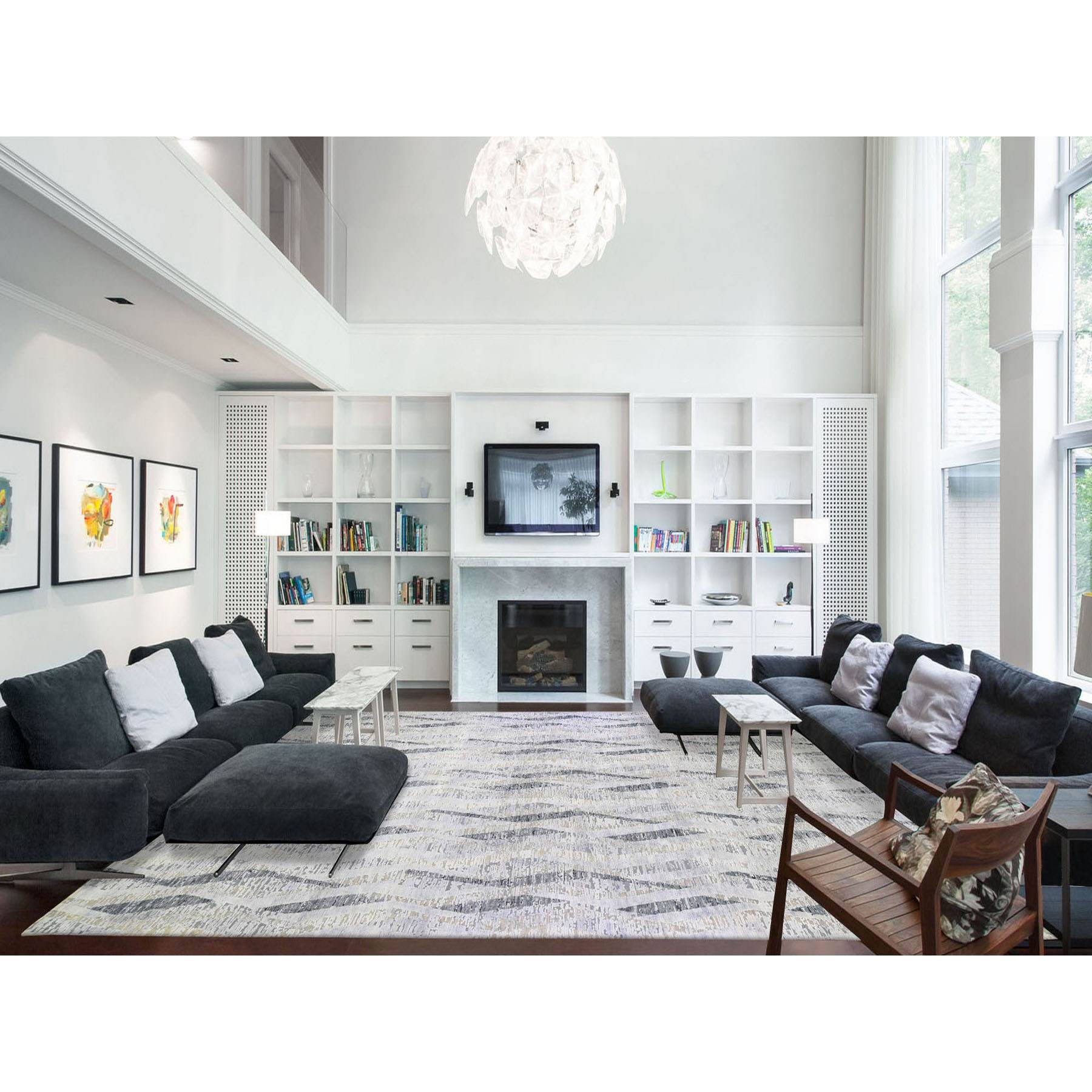 Modern-and-Contemporary-Hand-Knotted-Rug-296340