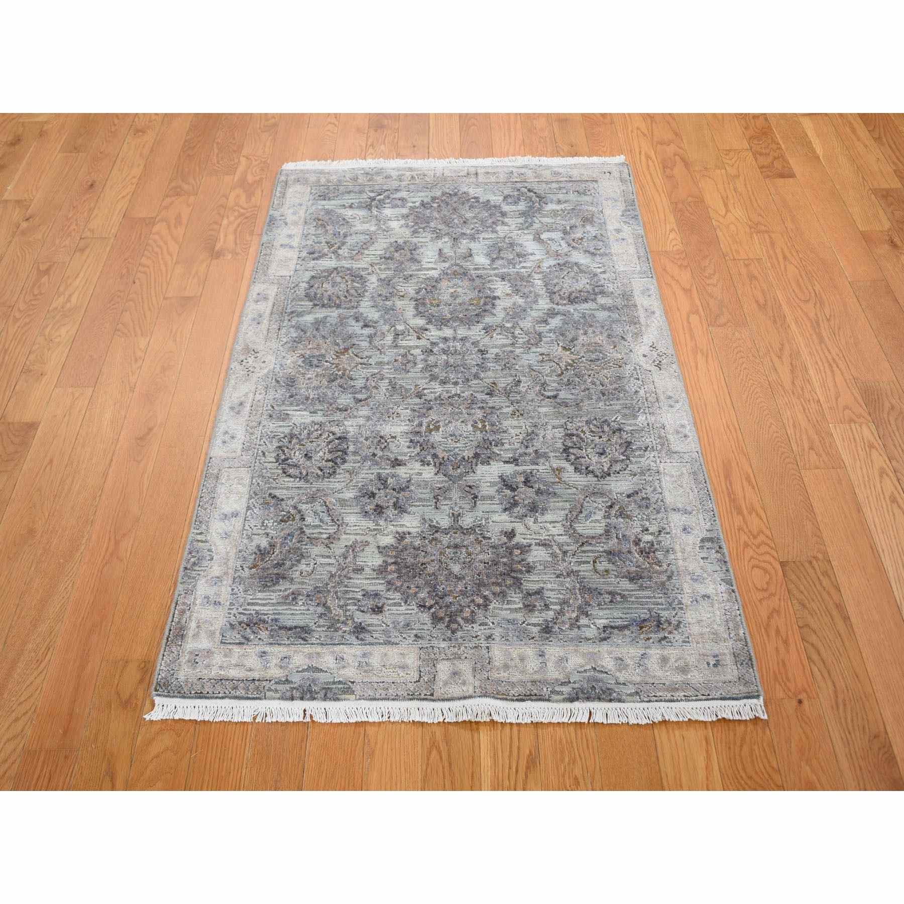 Oushak-And-Peshawar-Hand-Knotted-Rug-295815