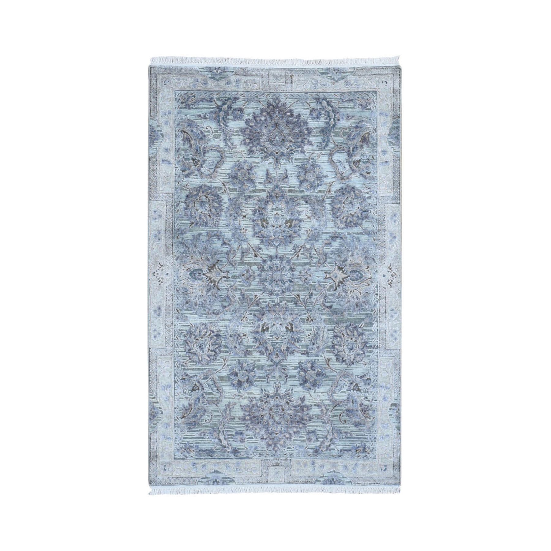 Oushak-And-Peshawar-Hand-Knotted-Rug-295845