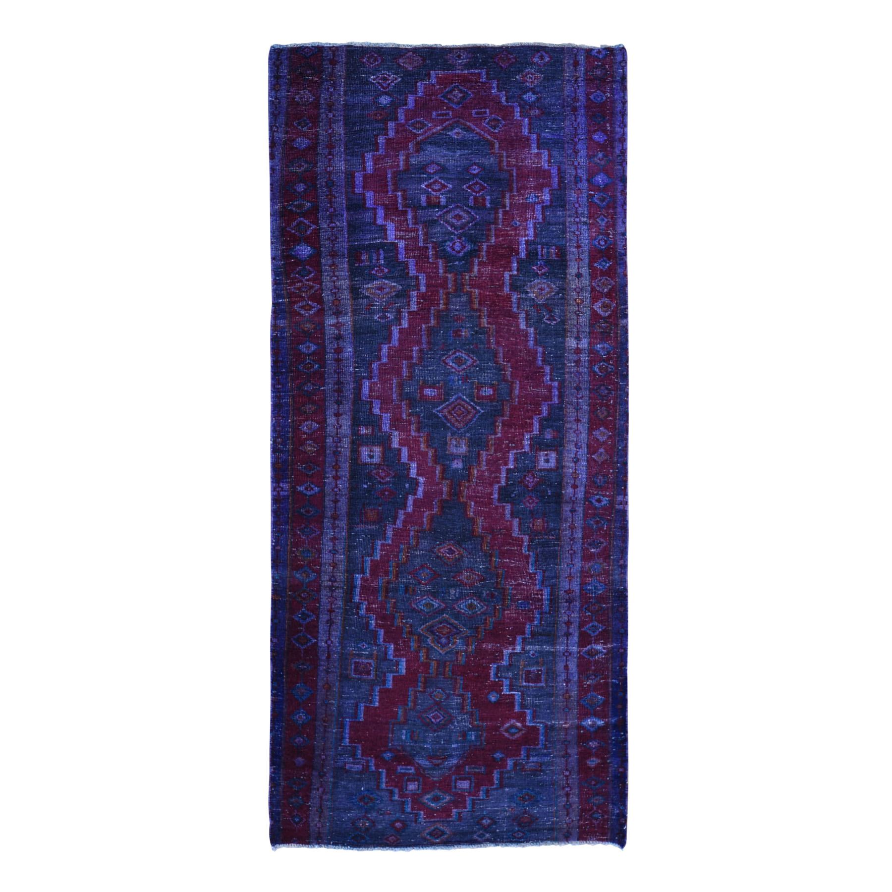 Overdyed-Vintage-Hand-Knotted-Rug-296055