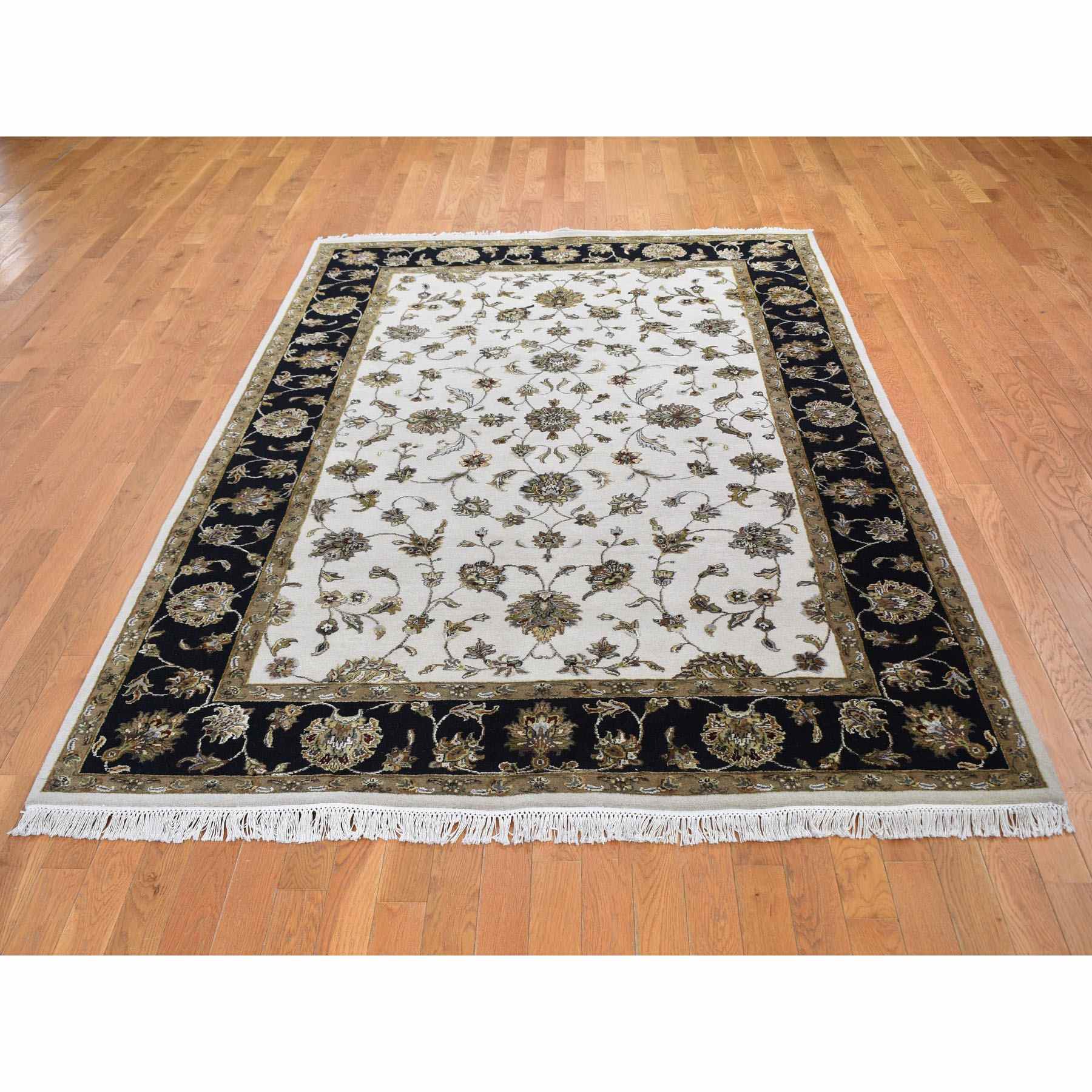 Rajasthan-Hand-Knotted-Rug-295080