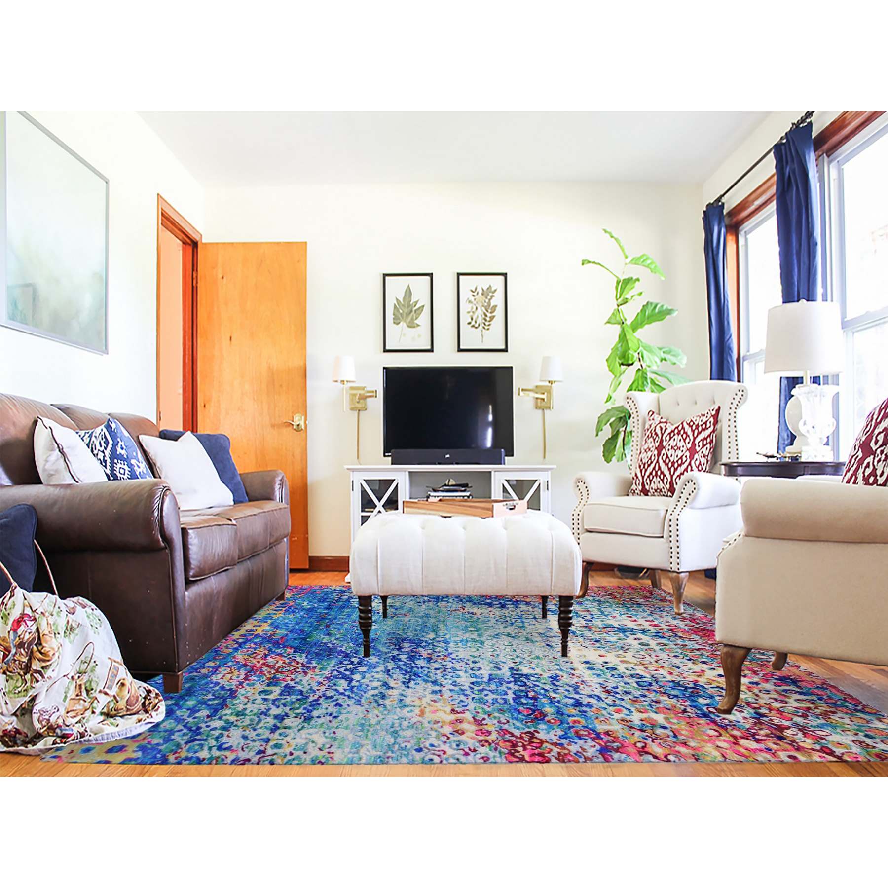 Transitional-Hand-Knotted-Rug-296260