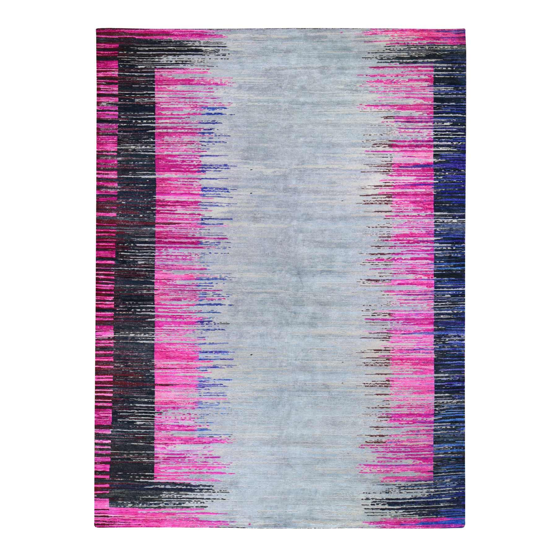 Wool-and-Silk-Hand-Knotted-Rug-296145