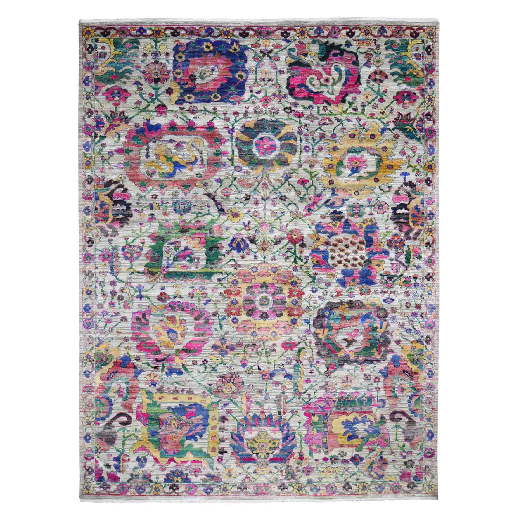 Wool-and-Silk-Hand-Knotted-Rug-296230