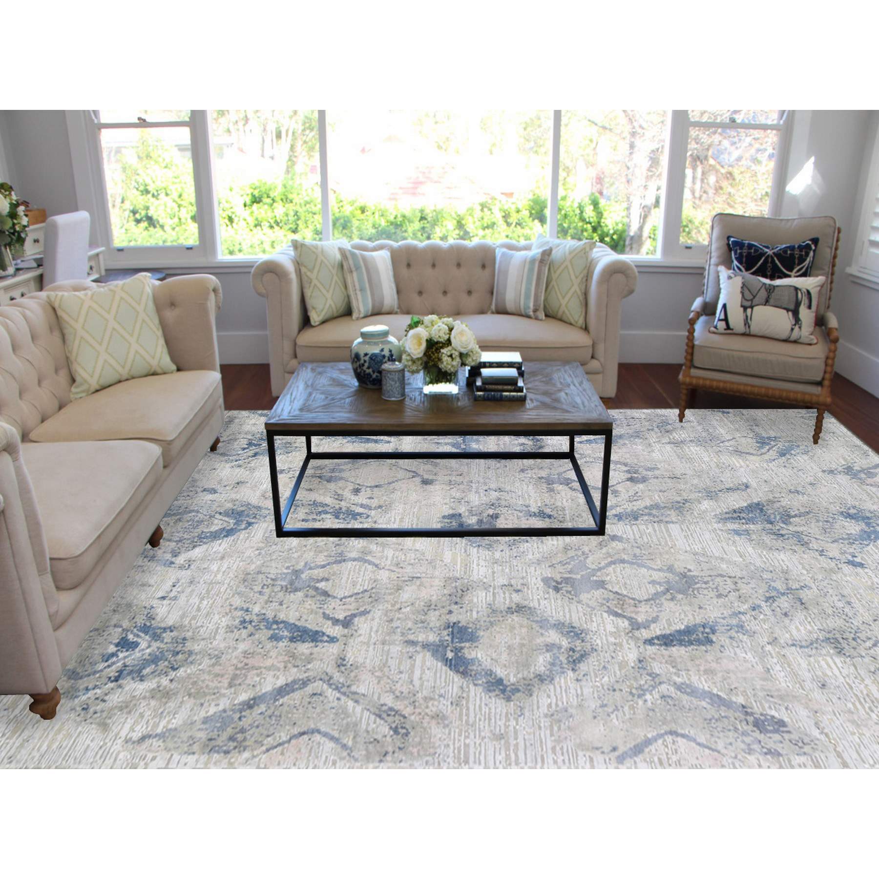 Wool-and-Silk-Hand-Knotted-Rug-296295