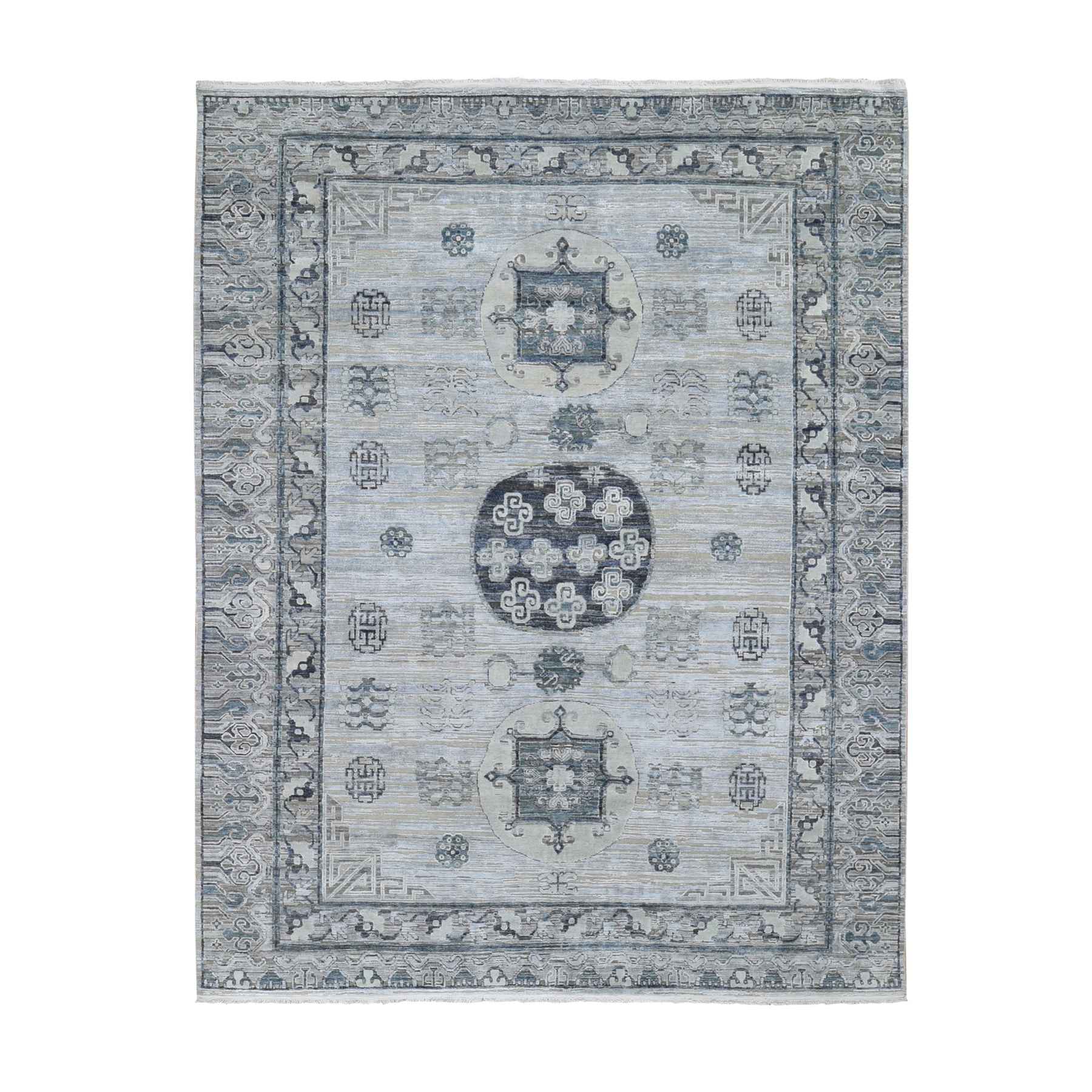 Wool-and-Silk-Hand-Knotted-Rug-296305