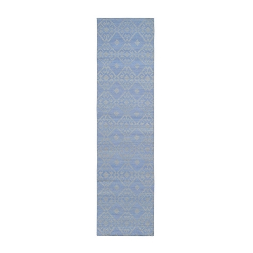 Pure Wool Reversible Kilim Flat Weave Hand Woven Oriental Rug 