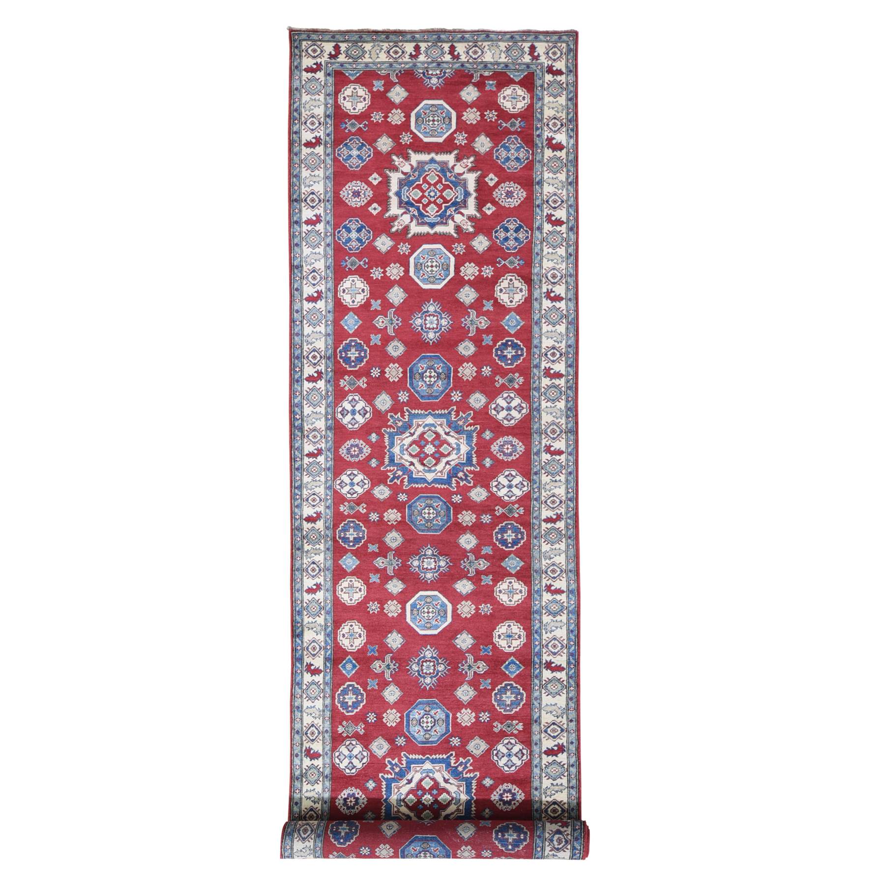 Kazak-Hand-Knotted-Rug-298495