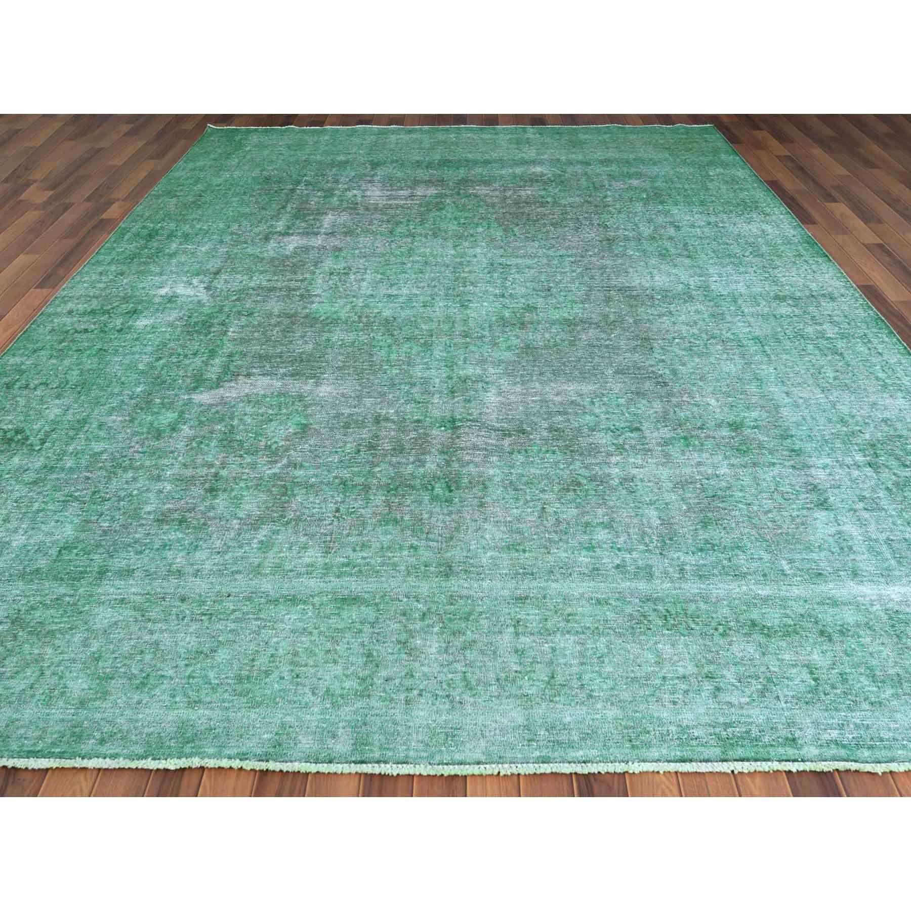 Overdyed-Vintage-Hand-Knotted-Rug-301525