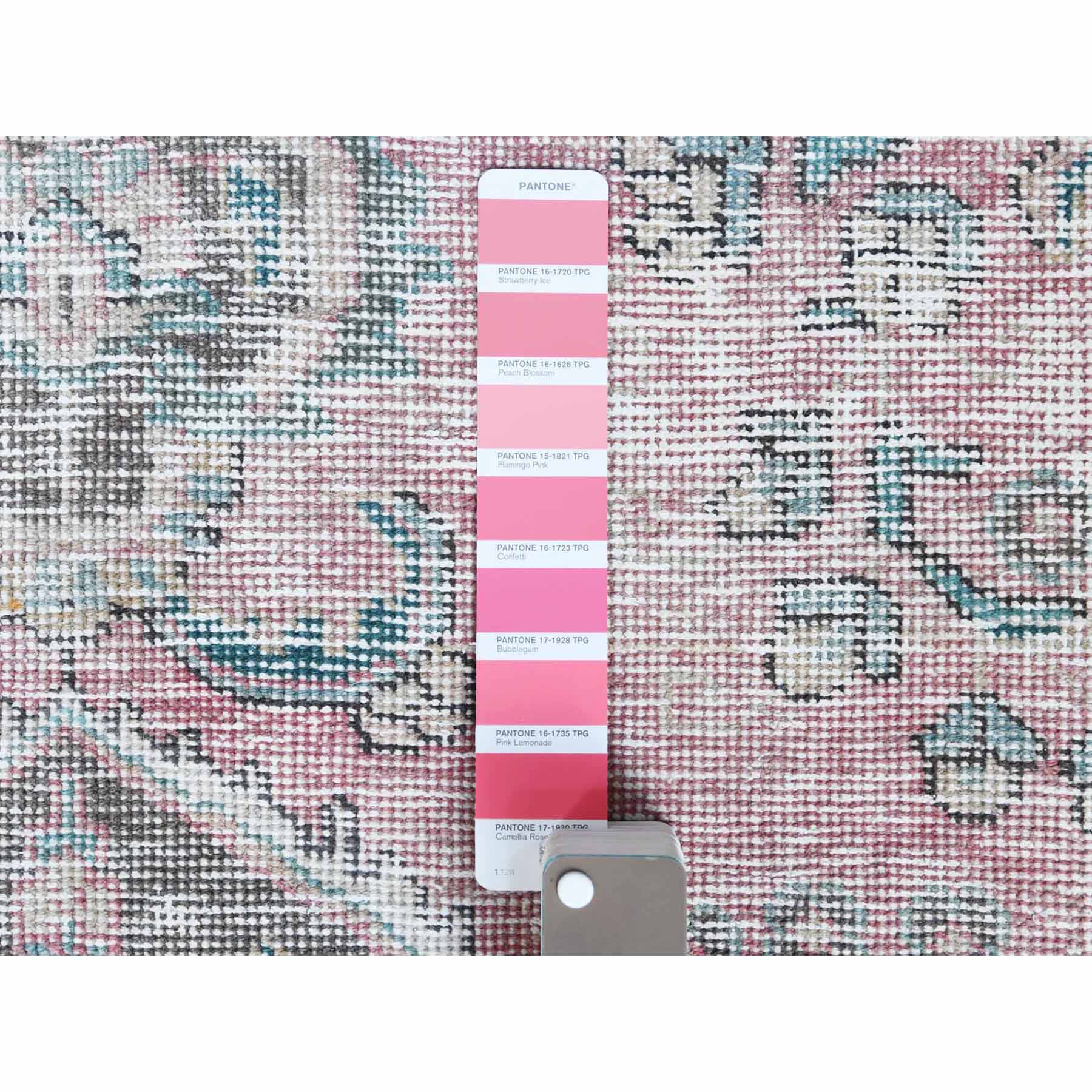 White-Wash-Vintage-Silver-Wash-Hand-Knotted-Rug-300915