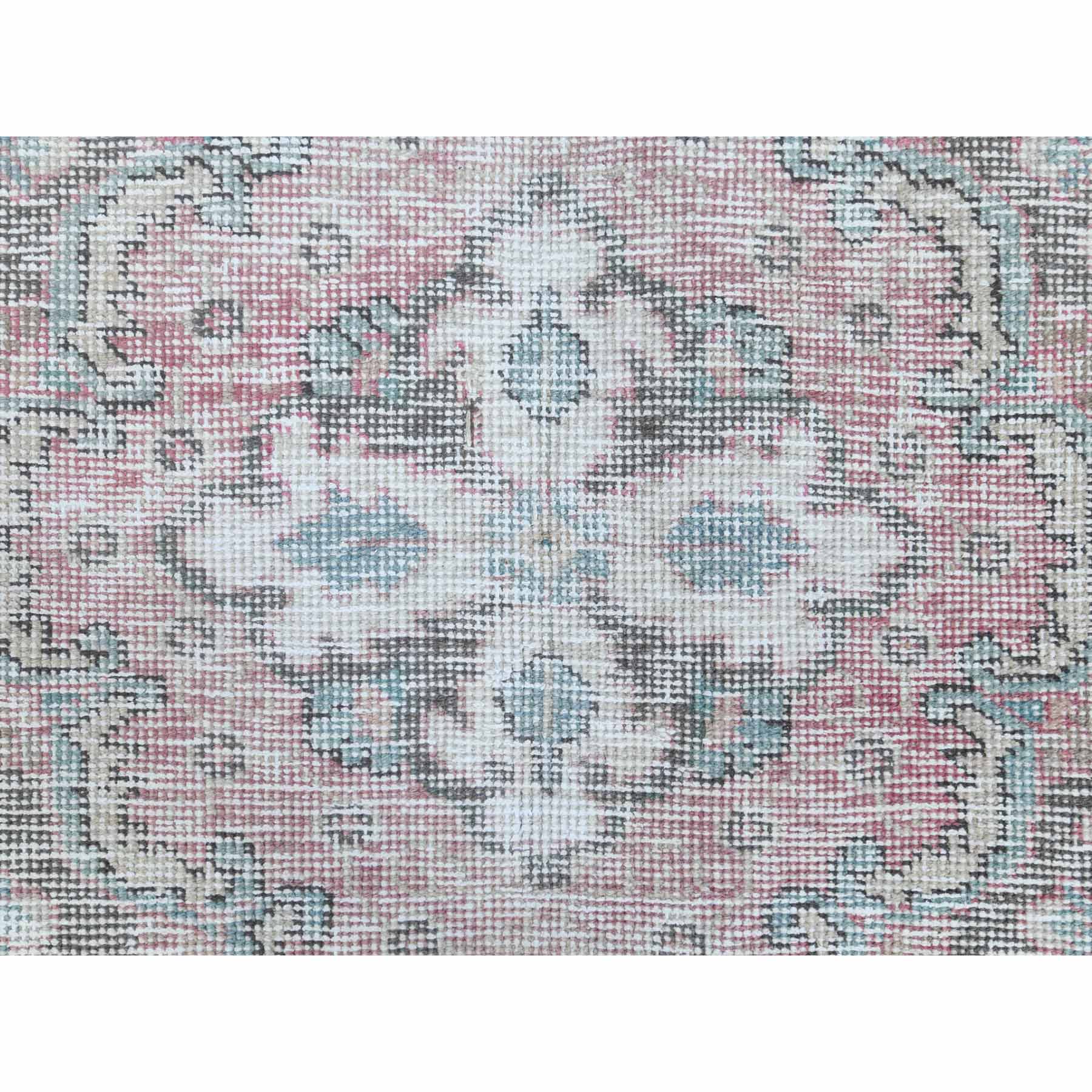 White-Wash-Vintage-Silver-Wash-Hand-Knotted-Rug-300915