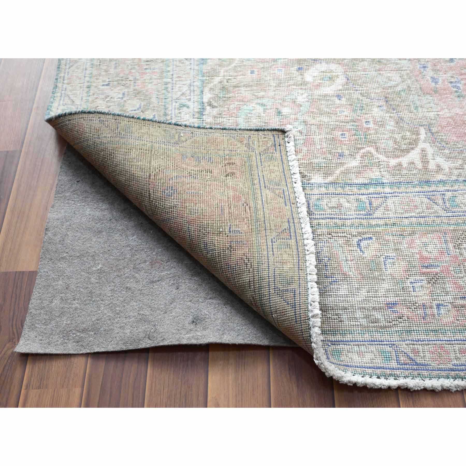 White-Wash-Vintage-Silver-Wash-Hand-Knotted-Rug-300930