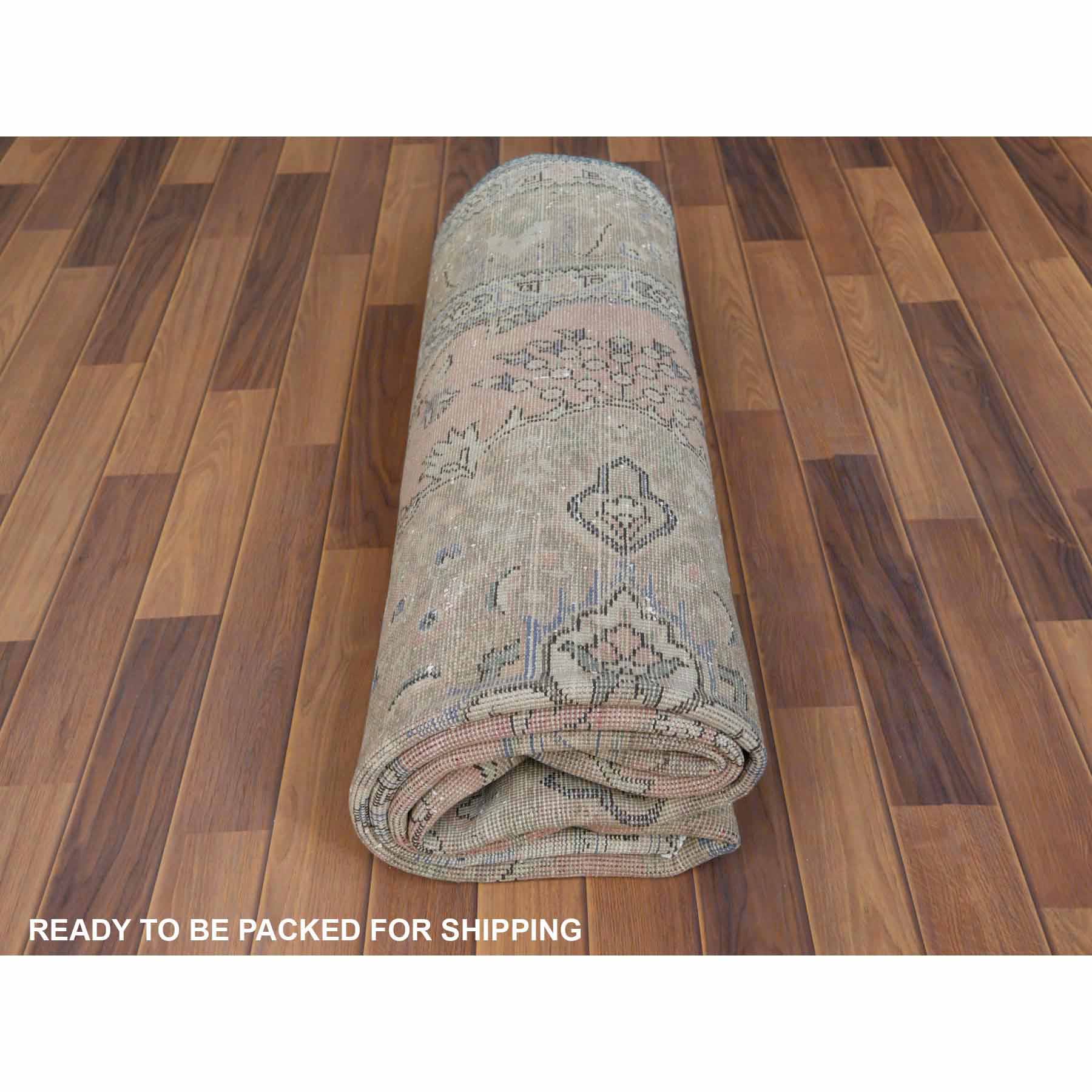 White-Wash-Vintage-Silver-Wash-Hand-Knotted-Rug-300930