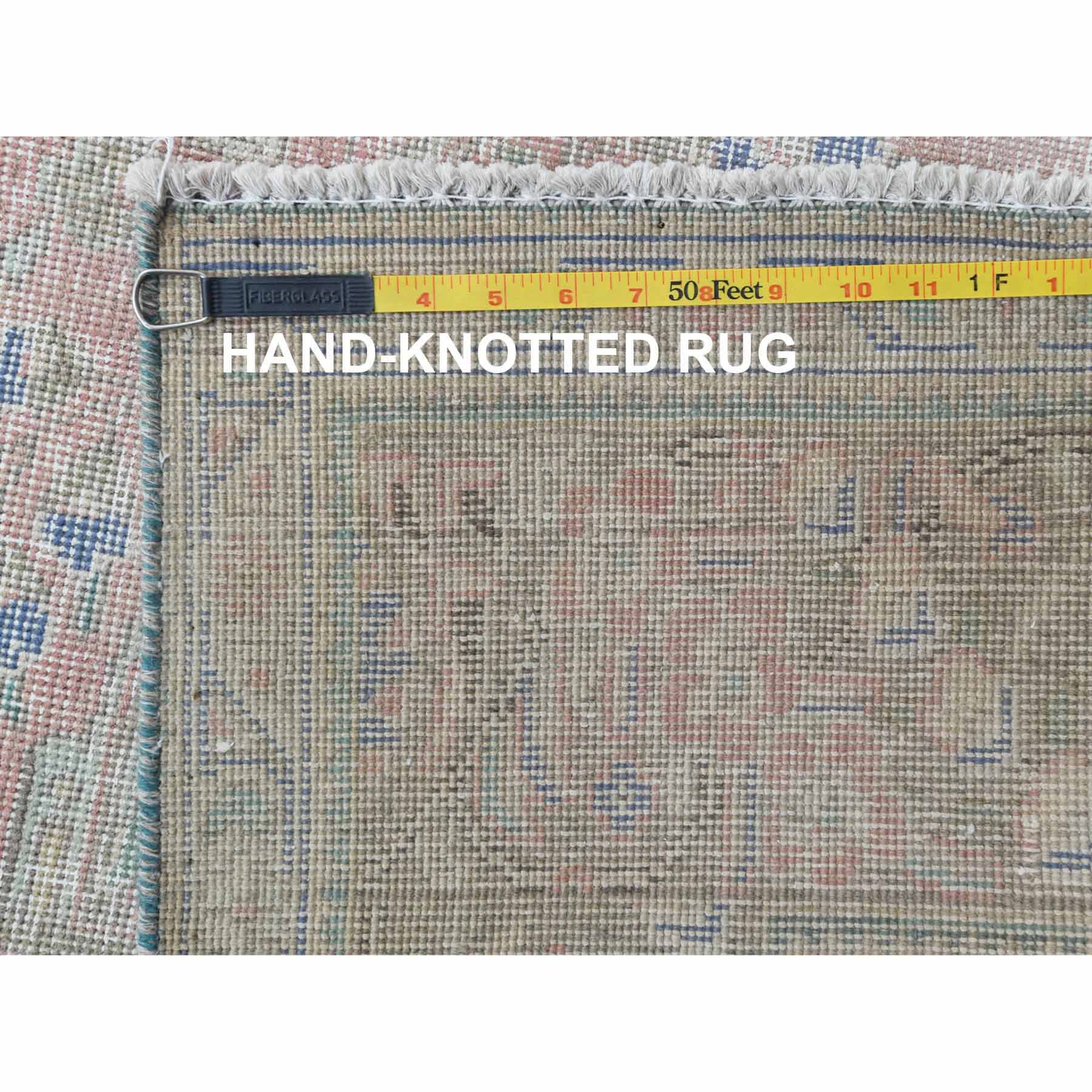 White-Wash-Vintage-Silver-Wash-Hand-Knotted-Rug-300930