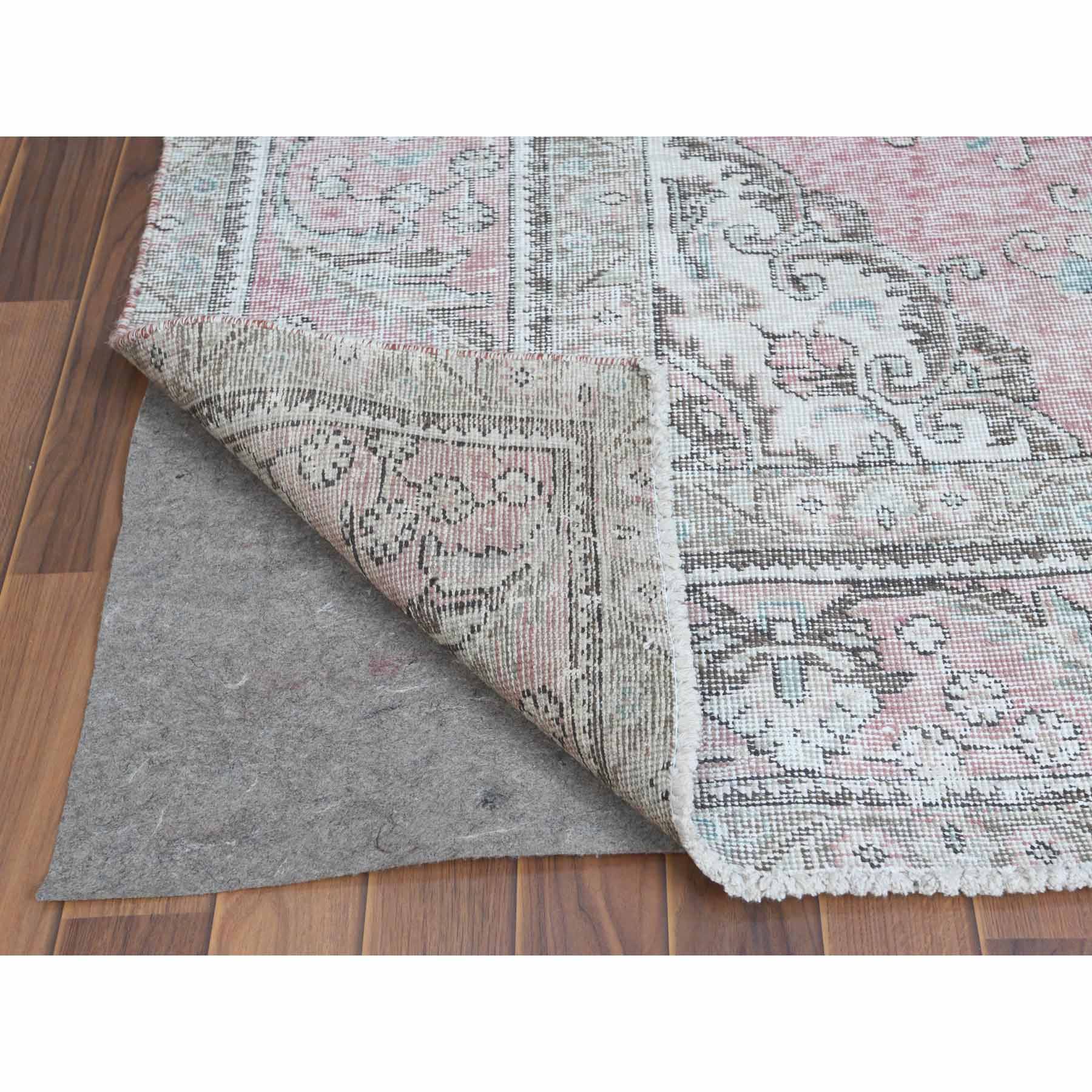 White-Wash-Vintage-Silver-Wash-Hand-Knotted-Rug-300935