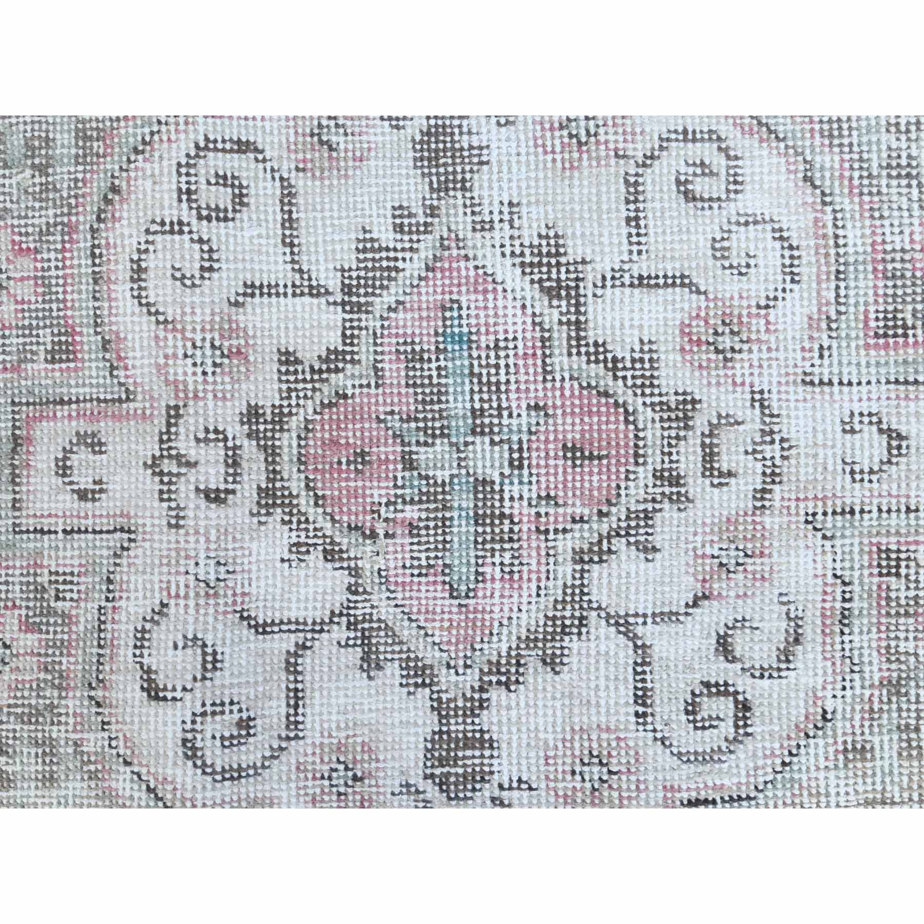 White-Wash-Vintage-Silver-Wash-Hand-Knotted-Rug-300935