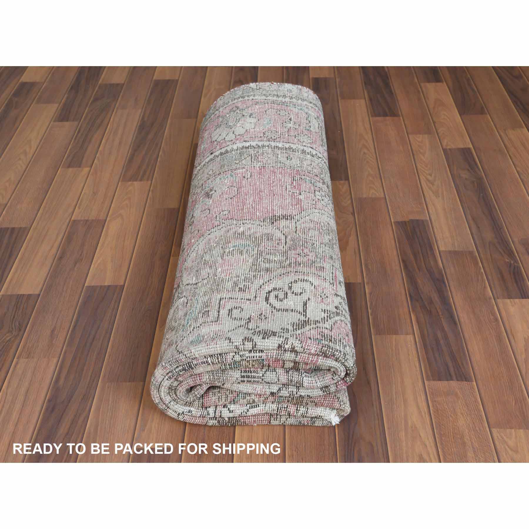 White-Wash-Vintage-Silver-Wash-Hand-Knotted-Rug-300935