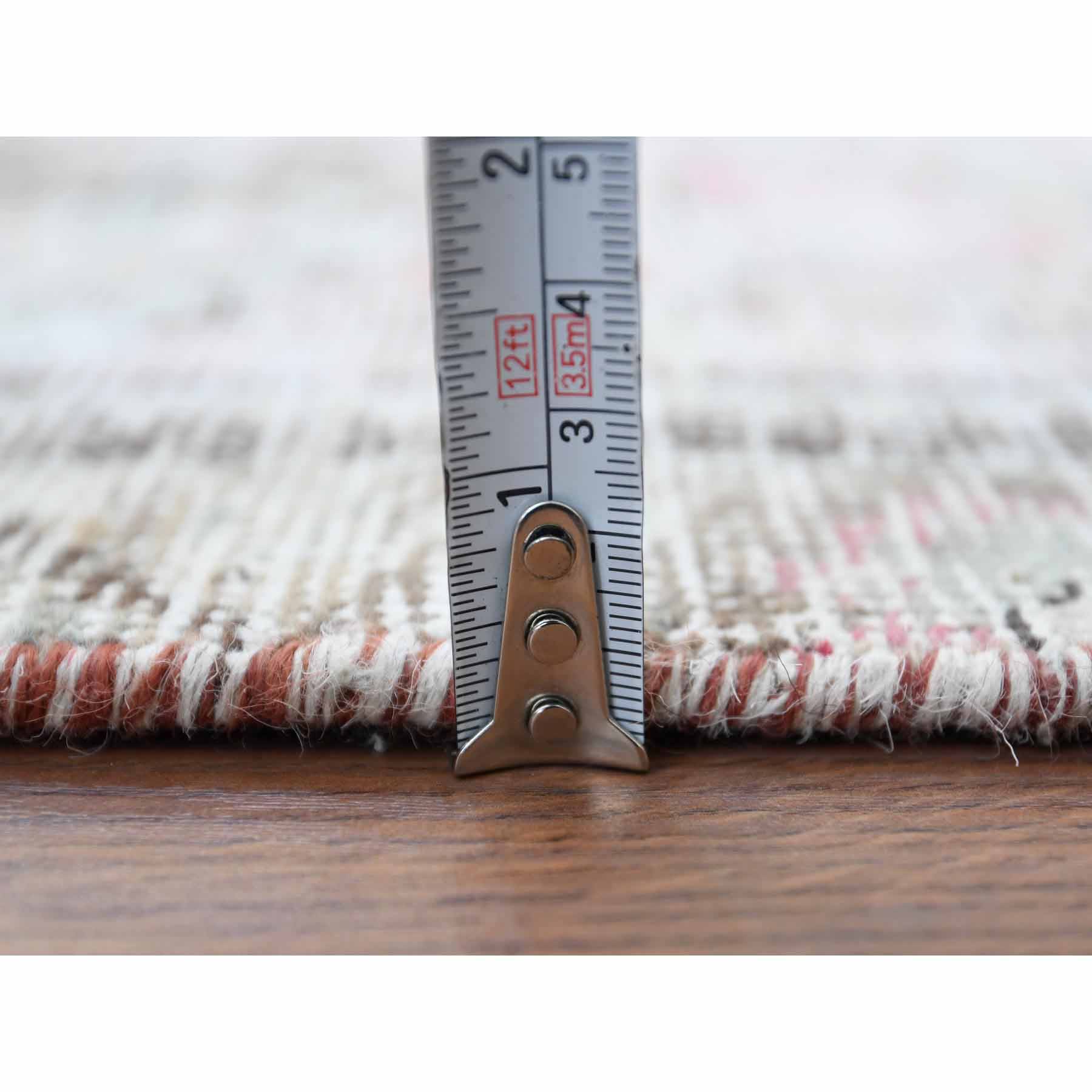 White-Wash-Vintage-Silver-Wash-Hand-Knotted-Rug-300935