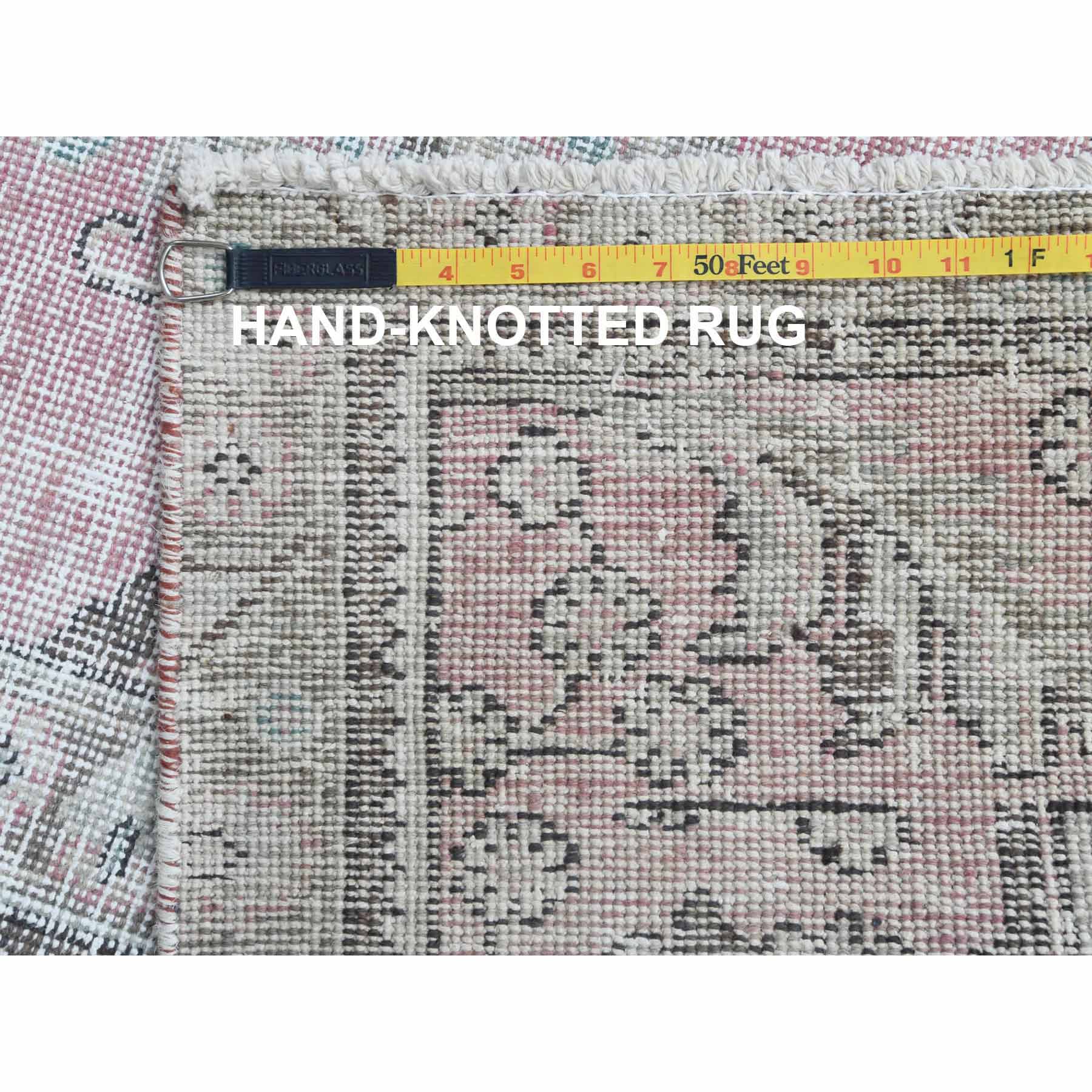 White-Wash-Vintage-Silver-Wash-Hand-Knotted-Rug-300935