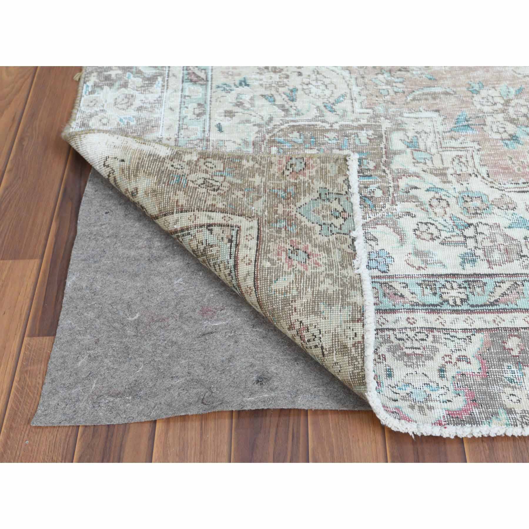 White-Wash-Vintage-Silver-Wash-Hand-Knotted-Rug-300965