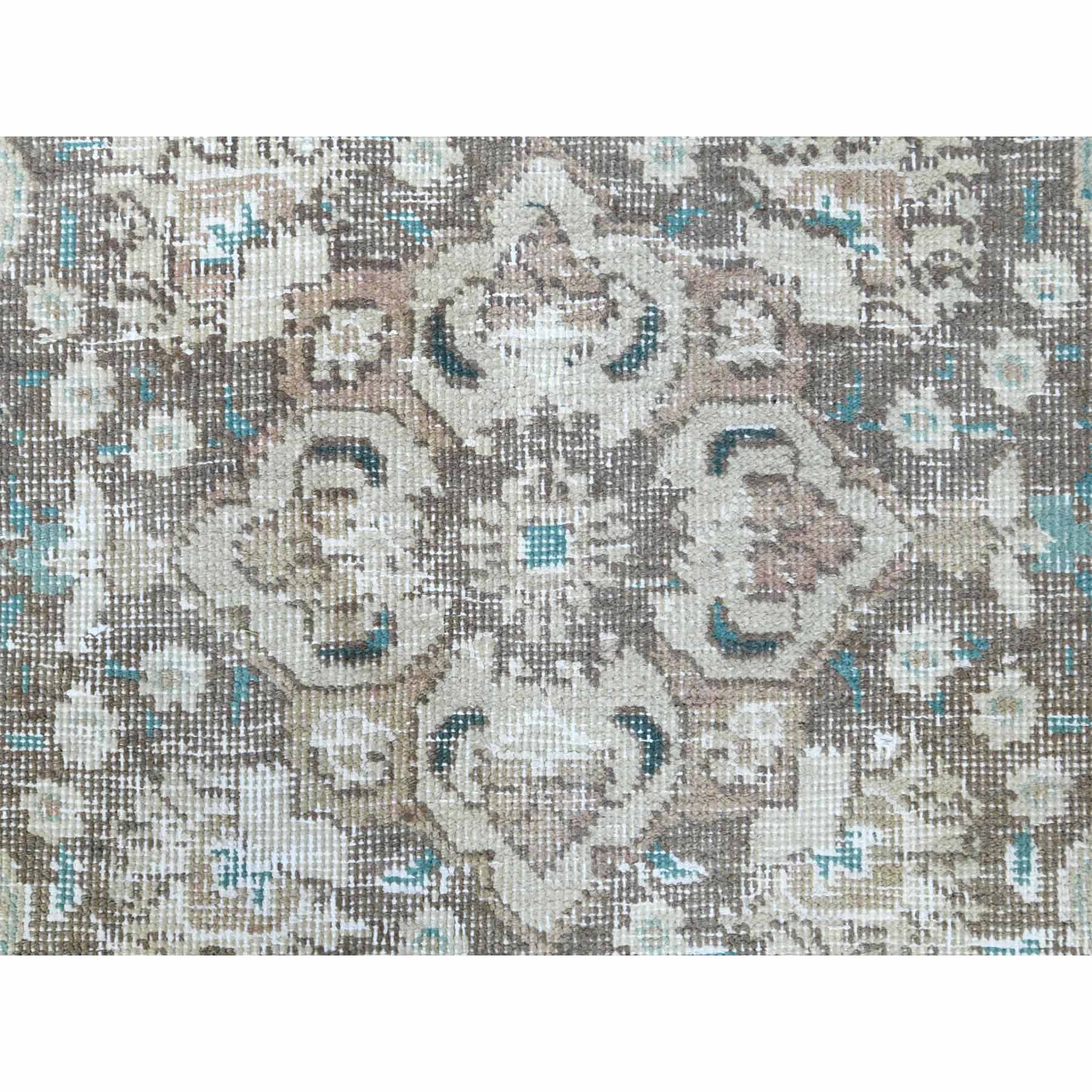 White-Wash-Vintage-Silver-Wash-Hand-Knotted-Rug-300965