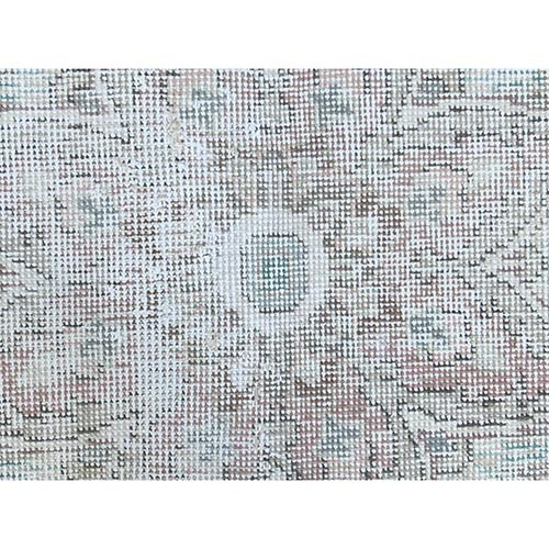 White-Wash-Vintage-Silver-Wash-Hand-Knotted-Rug-300975