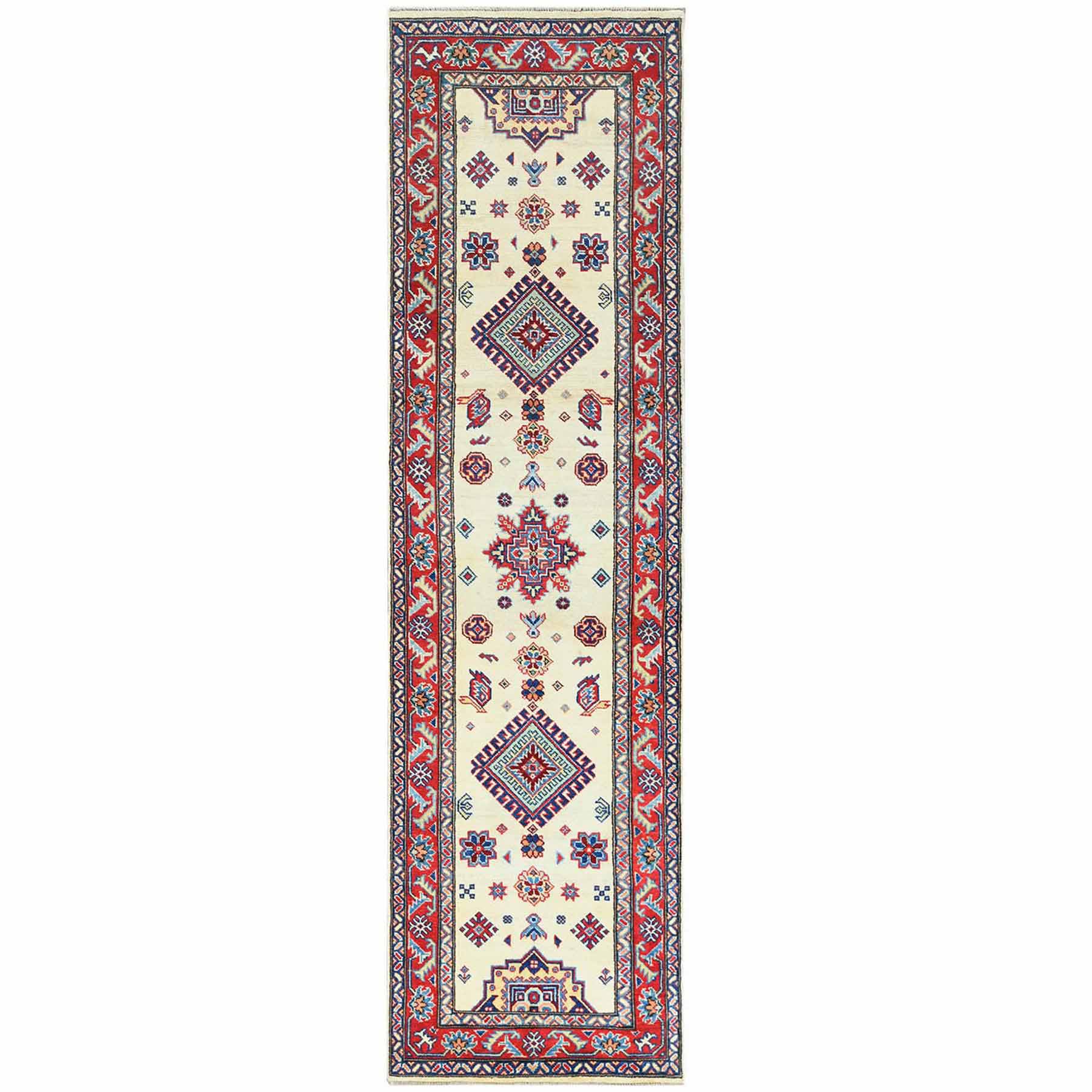 Kazak-Hand-Knotted-Rug-303625