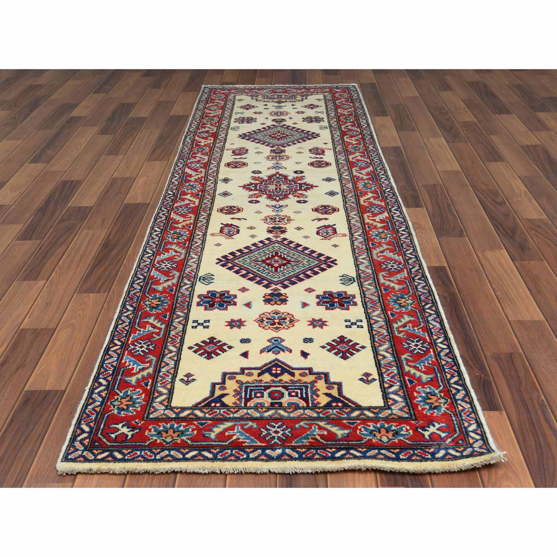 Kazak-Hand-Knotted-Rug-303625