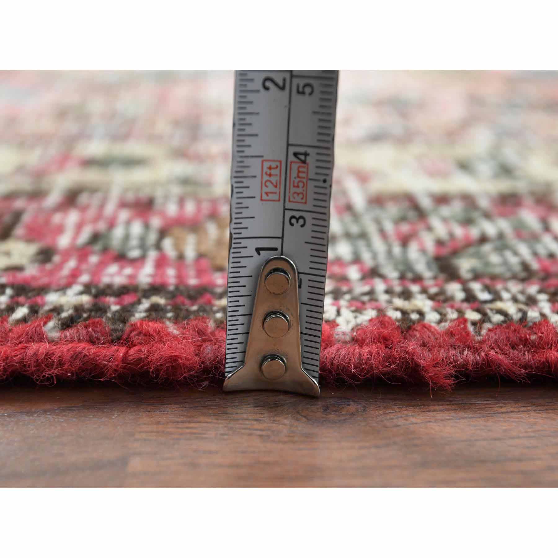 Overdyed-Vintage-Hand-Knotted-Rug-302525