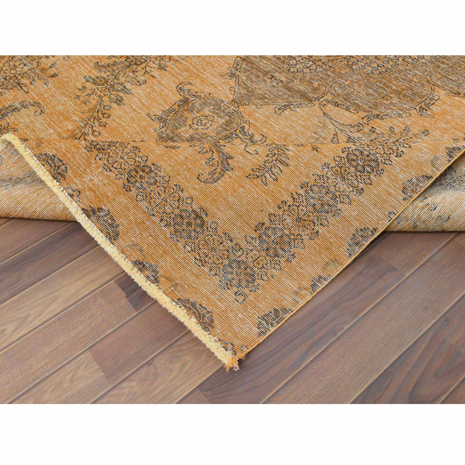 Overdyed-Vintage-Hand-Knotted-Rug-304535