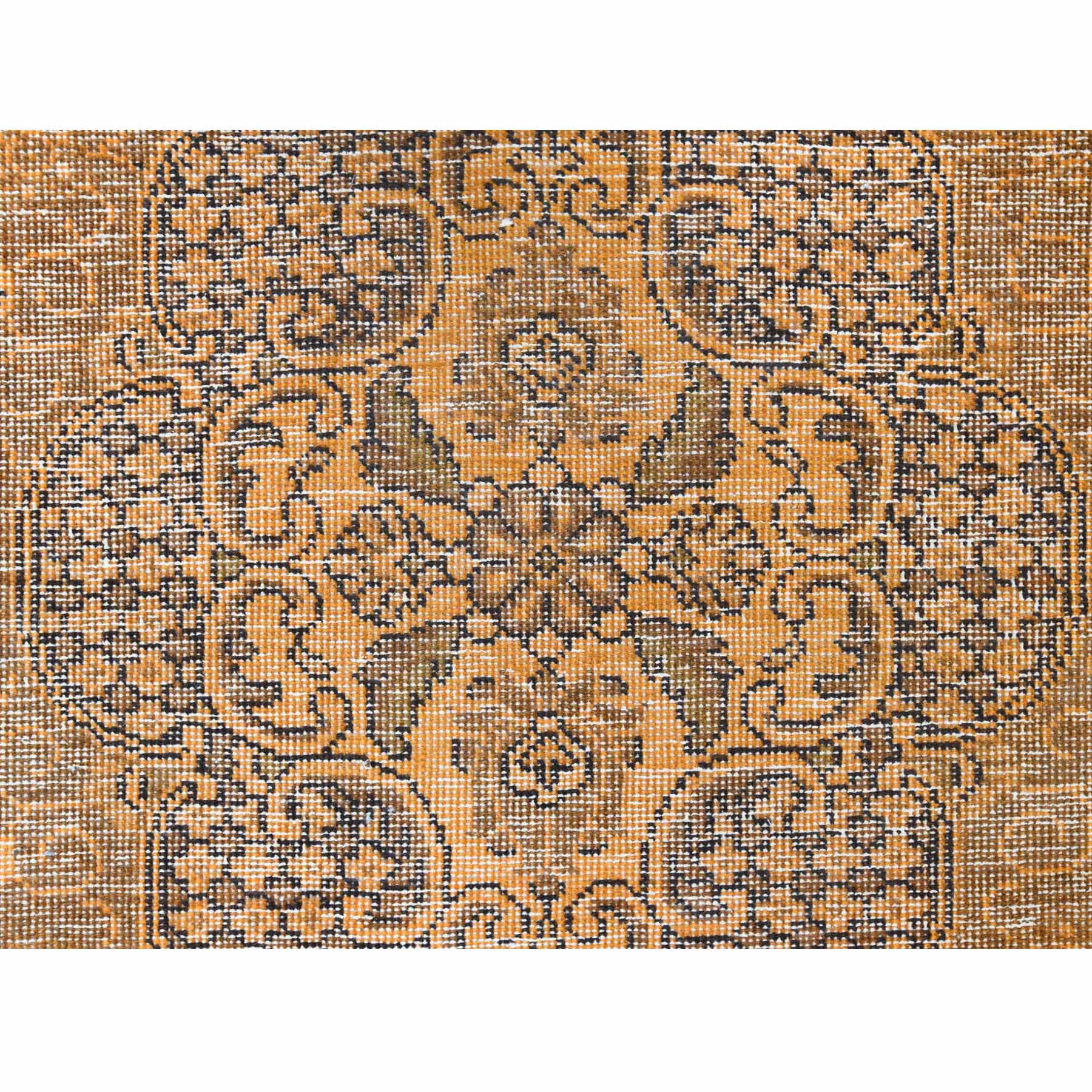 Overdyed-Vintage-Hand-Knotted-Rug-304535